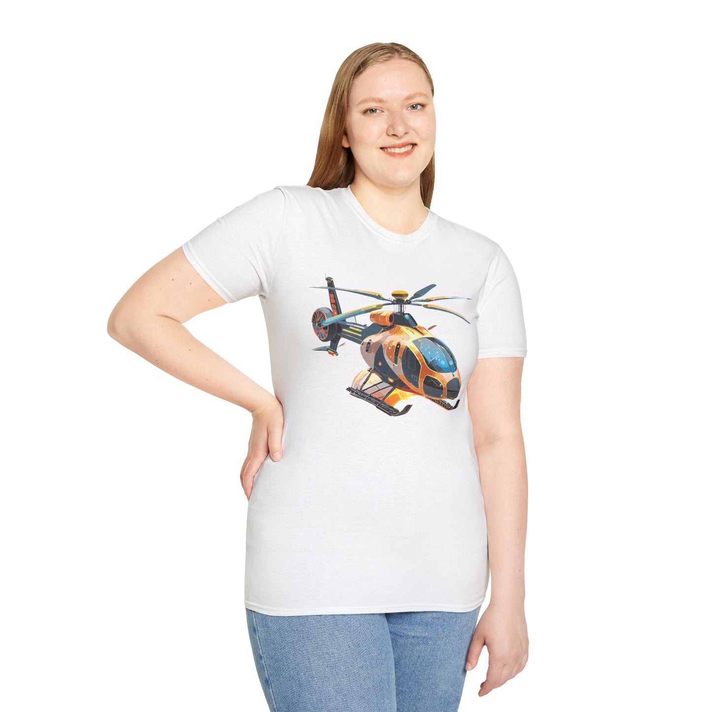 Chopper Shirt, Helicopter Shirt, Shirt with Helicopter, T Shirt with Chopper