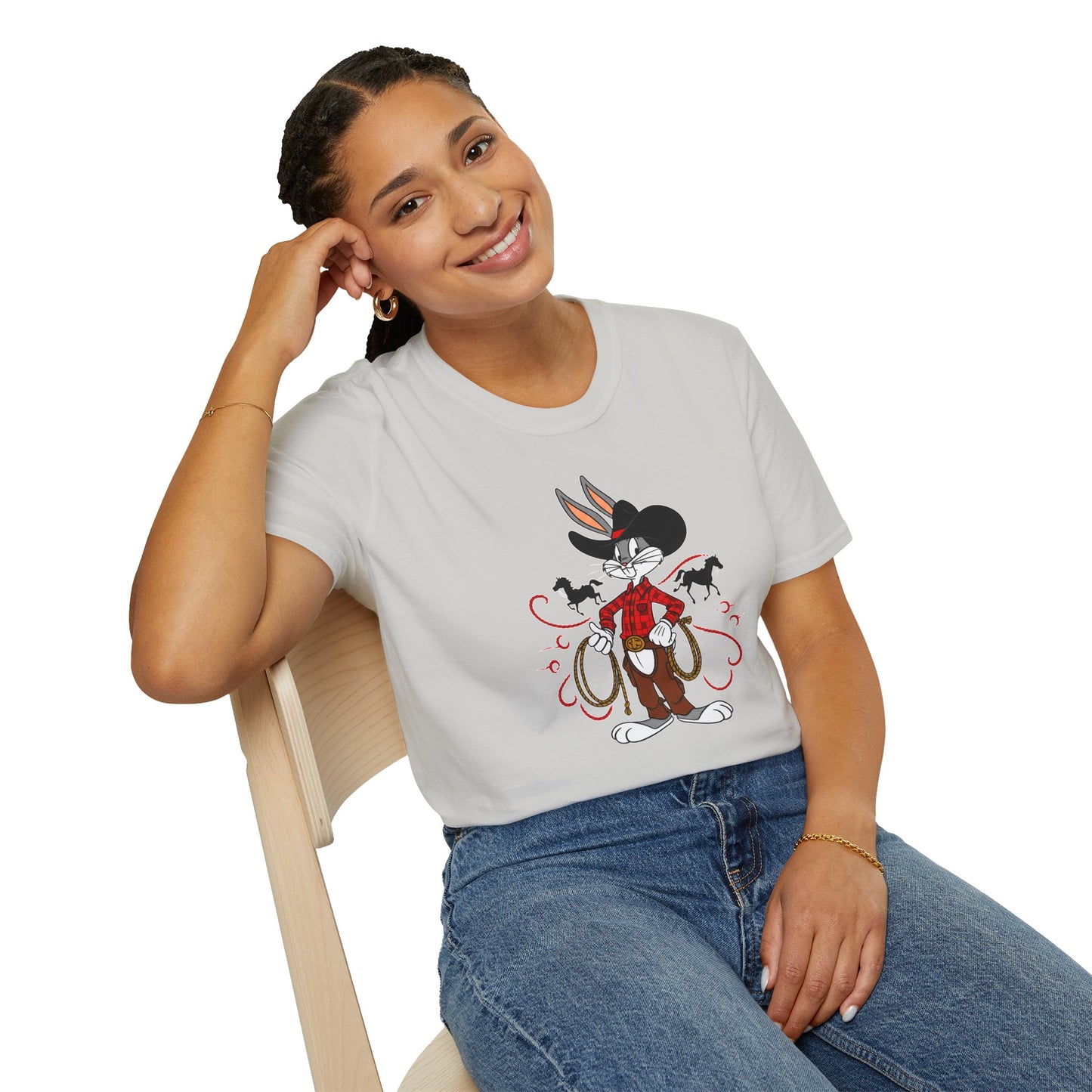 Bugs Bunny Shirt, Bugs Bunny T Shirt, Shirt with Bugs Bunny, T Shirt with Cartoon, Cartoon on T Shirt, Animation Shirt