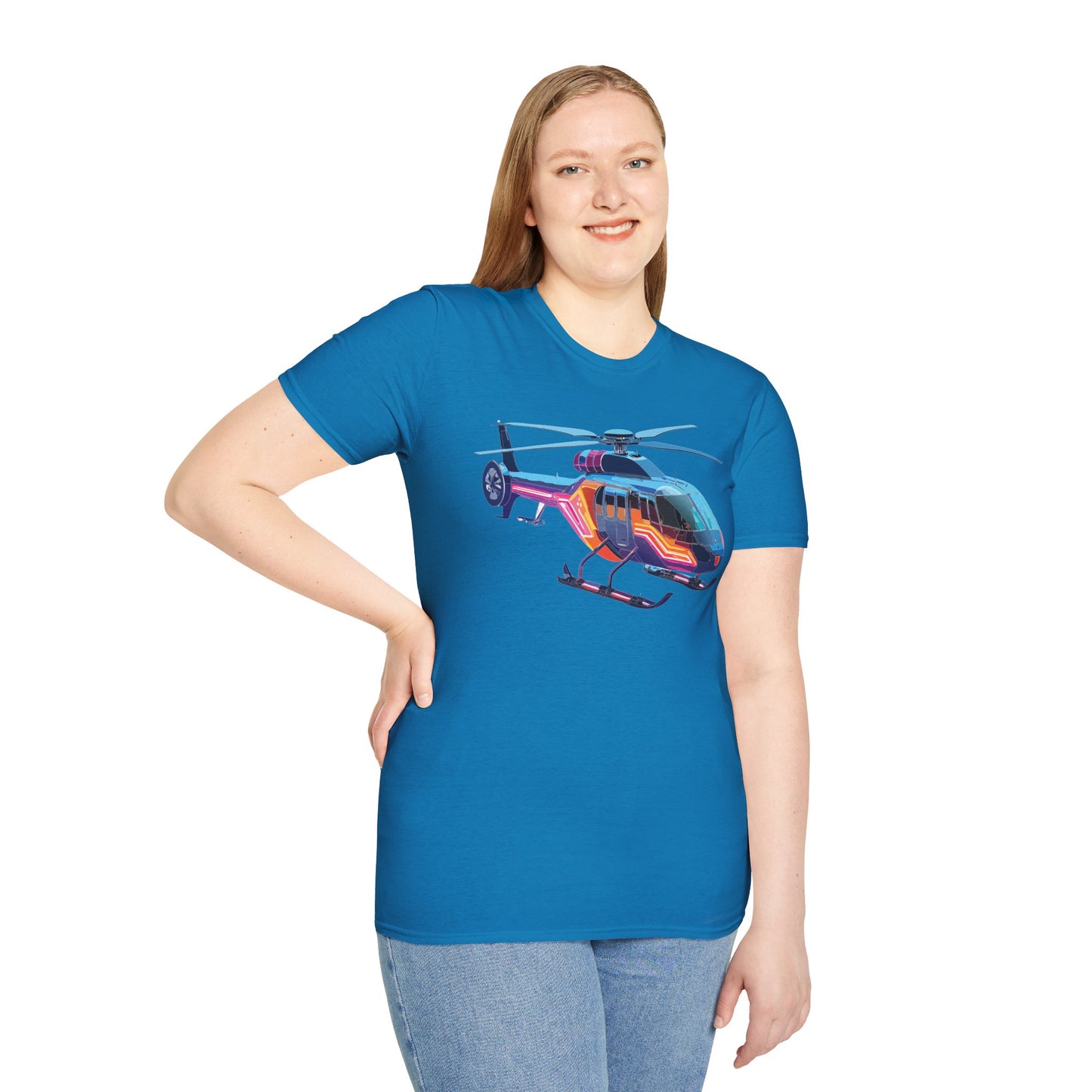 Chopper Shirt, Helicopter Shirt, Shirt with Helicopter, T Shirt with Chopper