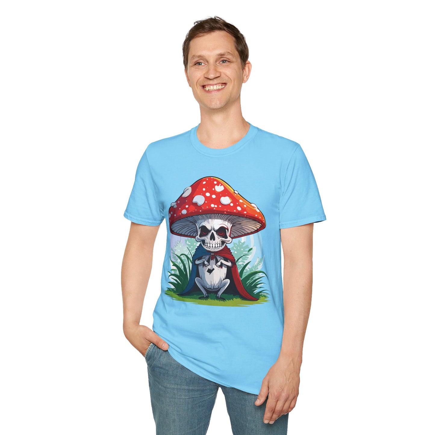 Mashroom Tee Shirt, Mashroom Shirt, Shirt with Funny Mashroom, Shirt with Fungus