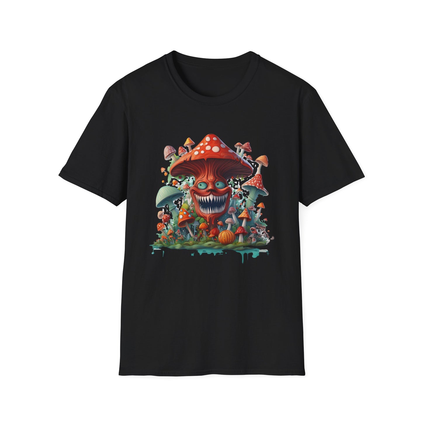 Mashroom Tee Shirt, Mashroom Shirt, Shirt with Funny Mashroom, Shirt with Fungus