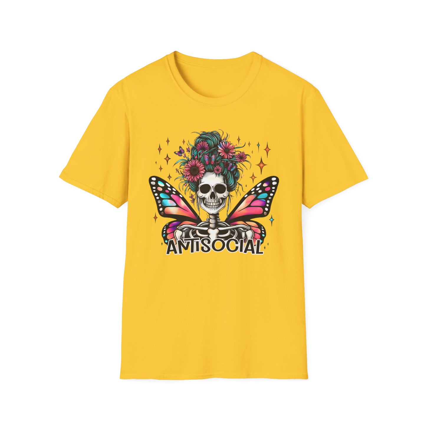 Skull Tee Shirt, Skeleton Shirt, Shirt with Skull, Shirt with Skeleton