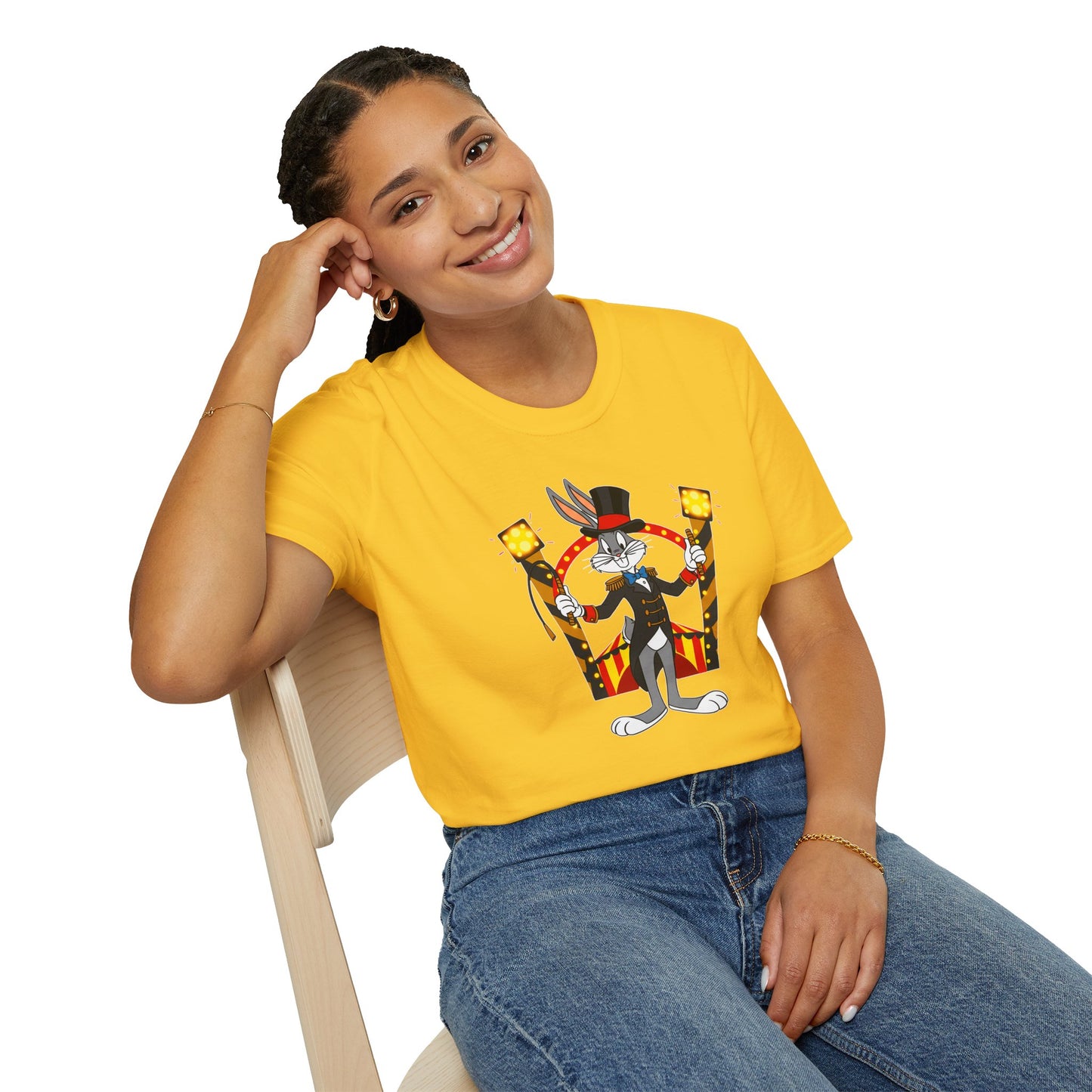 Bugs Bunny Shirt, Bugs Bunny T Shirt, Shirt with Bugs Bunny, T Shirt with Cartoon, Cartoon on T Shirt, Animation Shirt