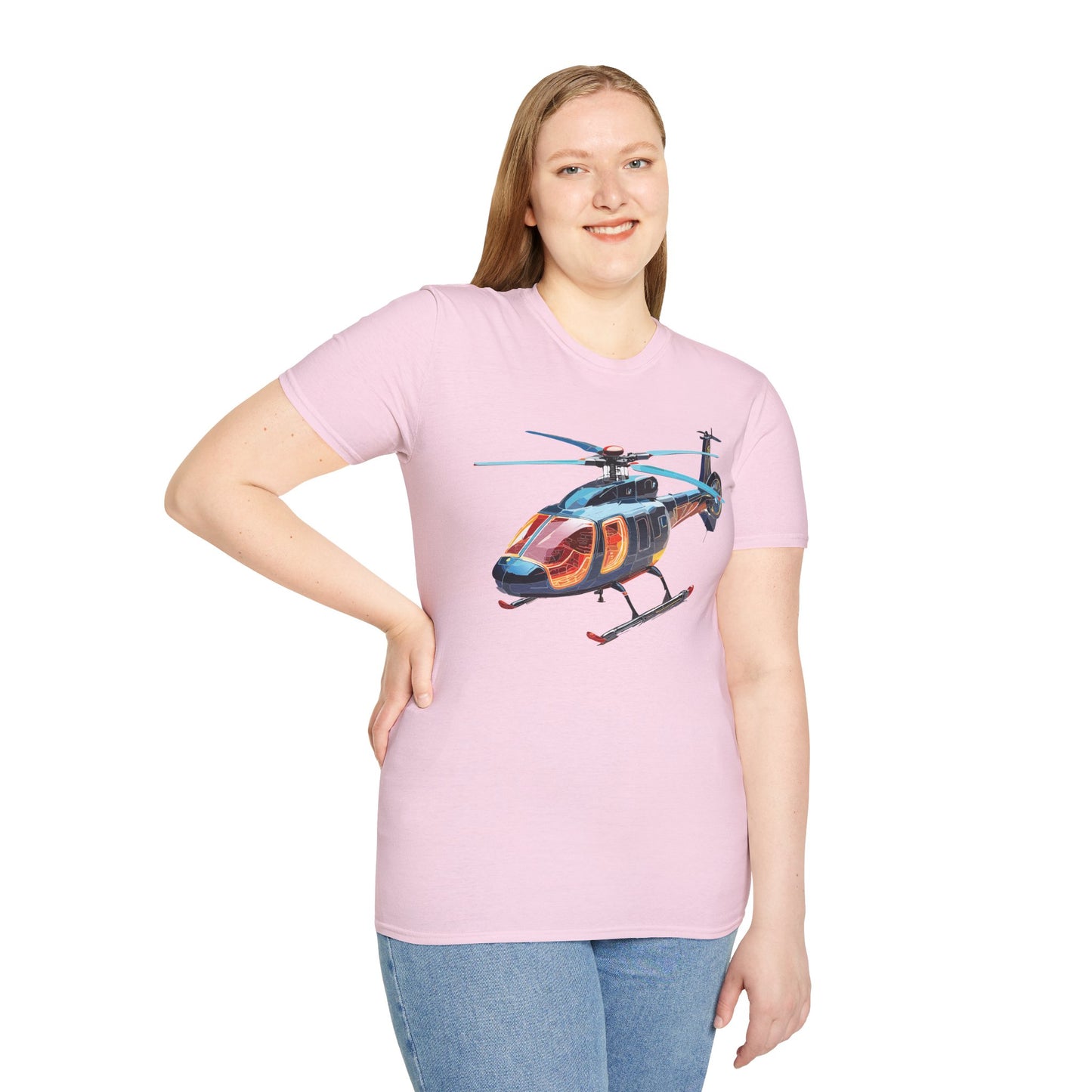 Chopper Shirt, Helicopter Shirt, Shirt with Helicopter, T Shirt with Chopper