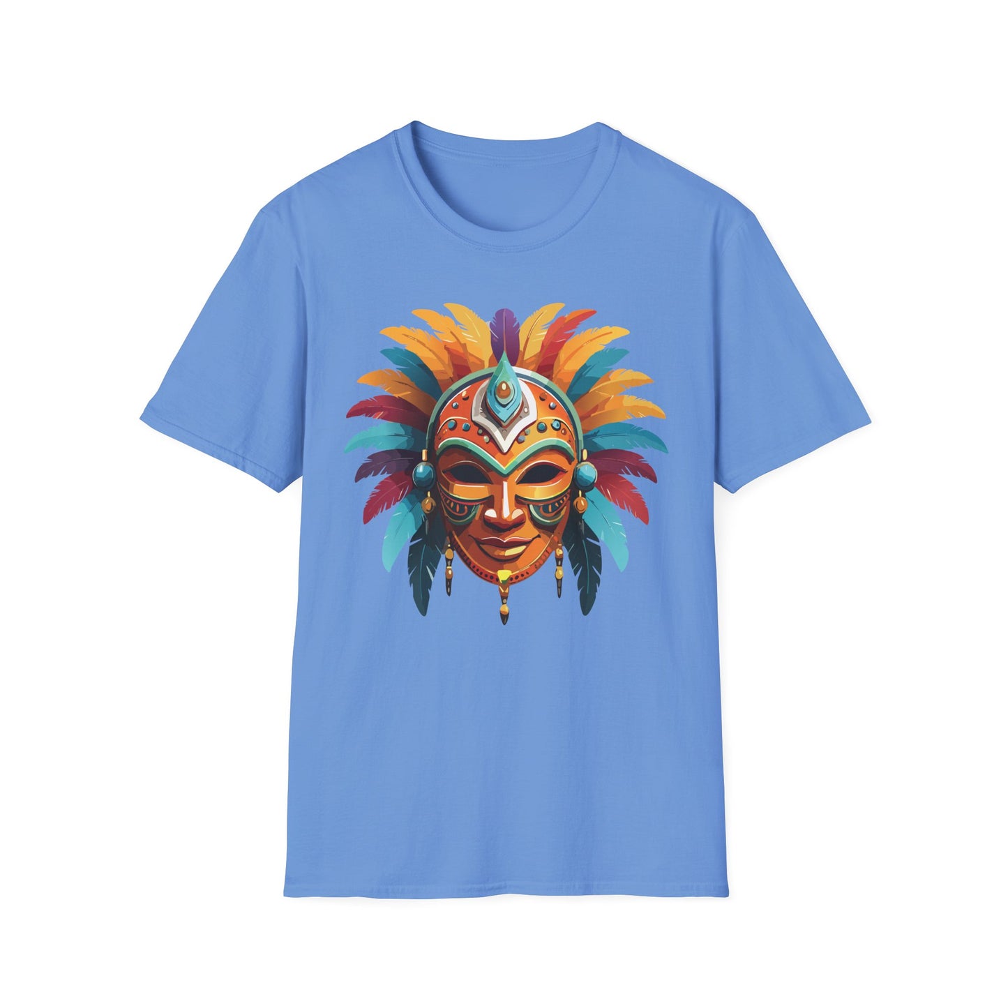Mask Tee Shirt, Mask Shirt, Shirt with Mask, Masquerade Tees