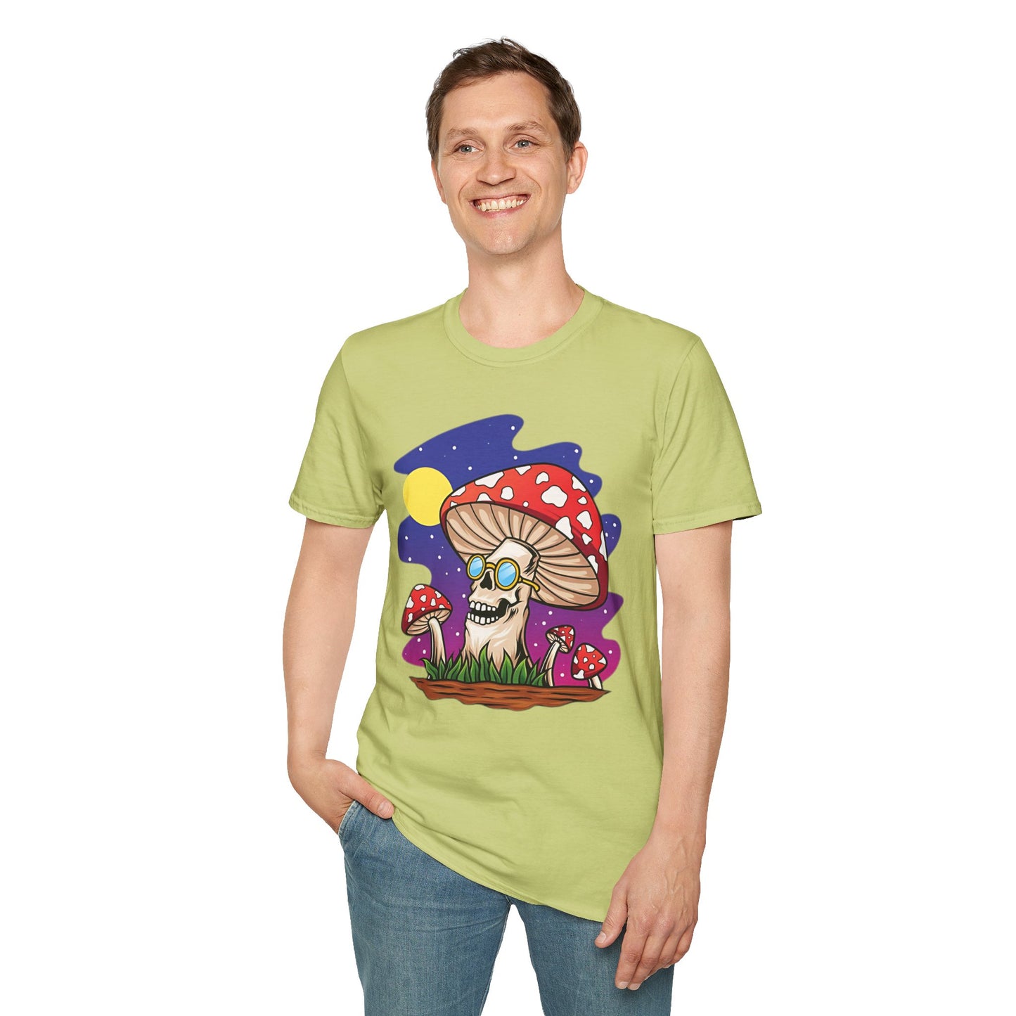 Mashroom Tee Shirt, Mashroom Shirt, Shirt with Funny Mashroom, Shirt with Fungus