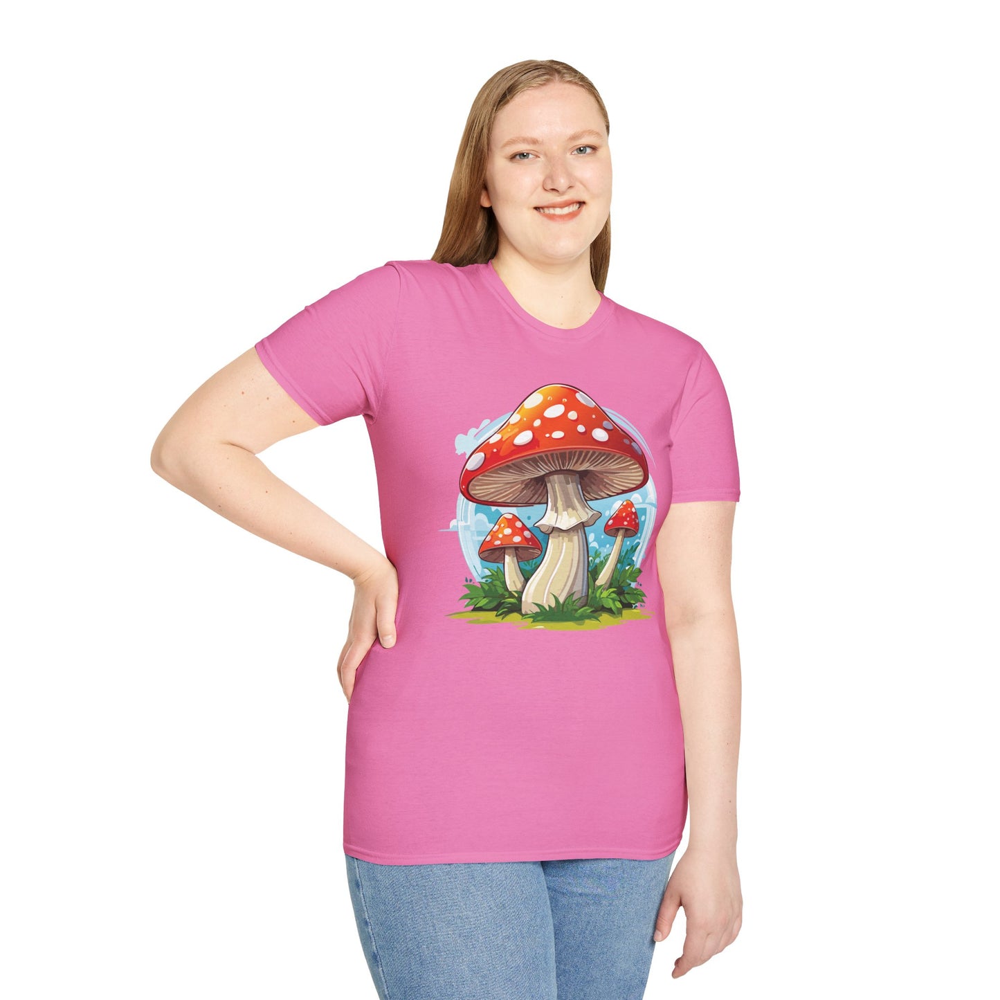 Mashroom Tee Shirt, Mashroom Shirt, Shirt with Funny Mashroom, Shirt with Fungus