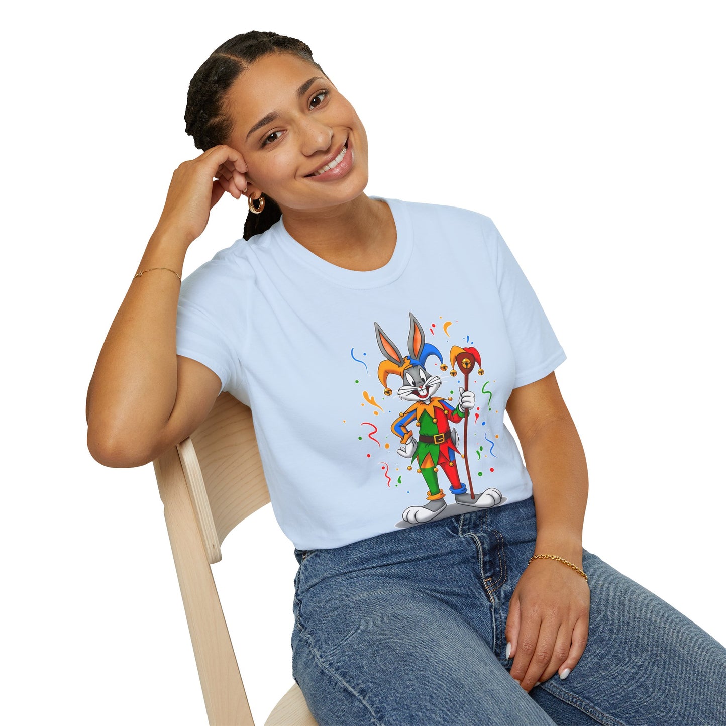 Bugs Bunny Shirt, Bugs Bunny T Shirt, Shirt with Bugs Bunny, T Shirt with Cartoon, Cartoon on T Shirt, Animation Shirt