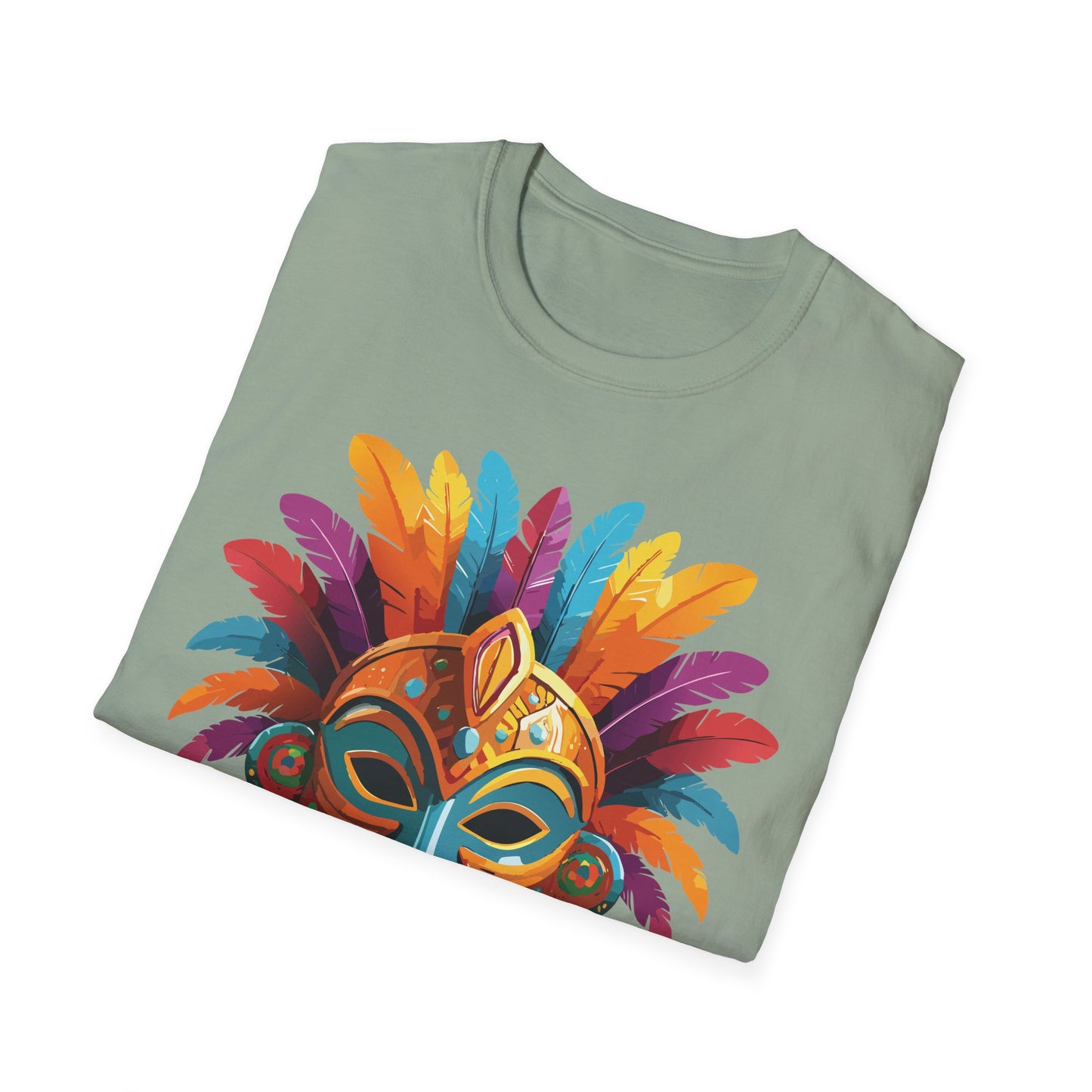 Mask Tee Shirt, Mask Shirt, Shirt with Mask, Masquerade Tees