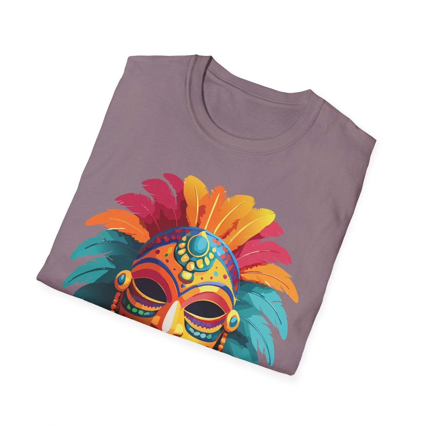 Mask Tee Shirt, Mask Shirt, Shirt with Mask, Masquerade Tees