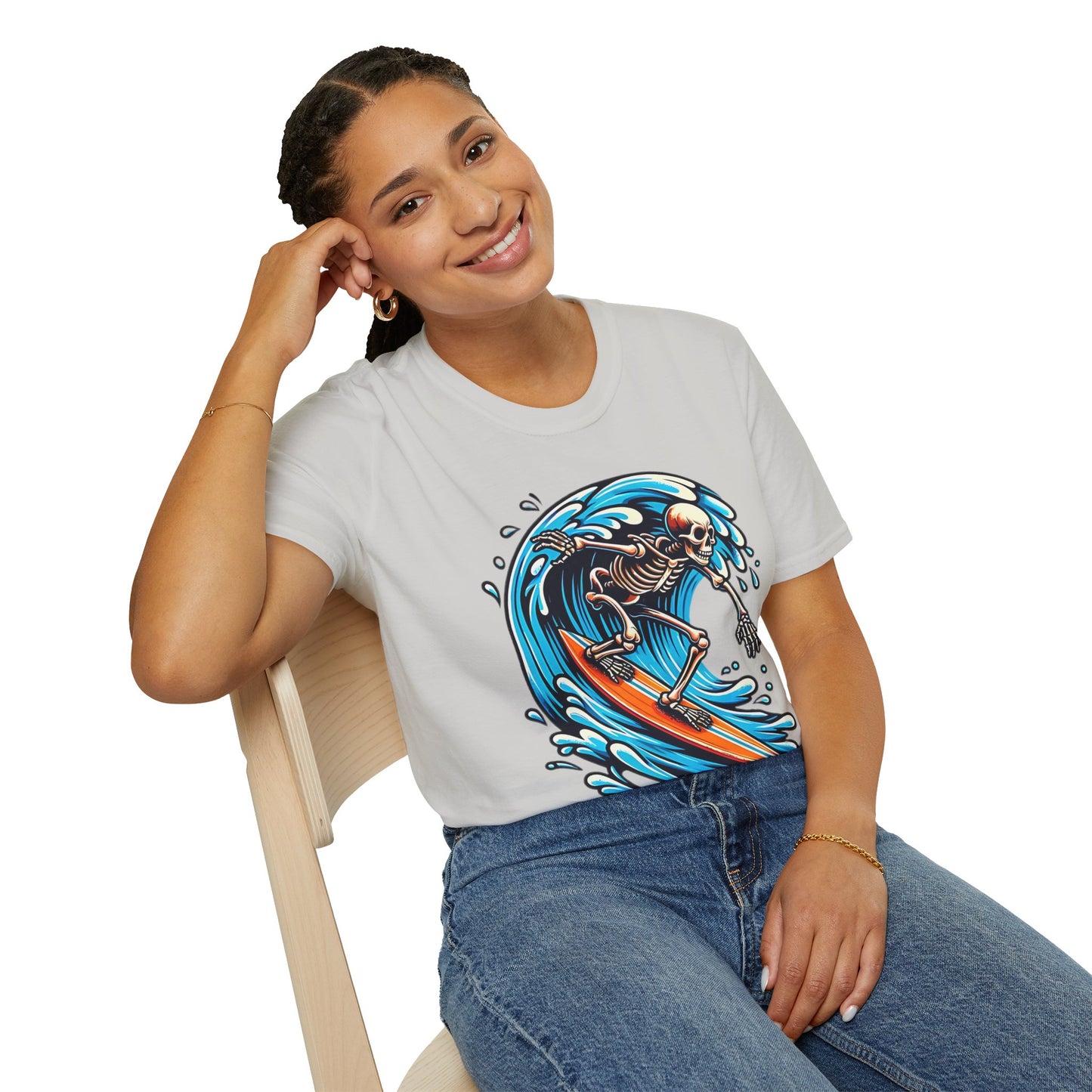 Skull Tee Shirt, Skeleton Shirt, Shirt with Skull, Shirt with Skeleton
