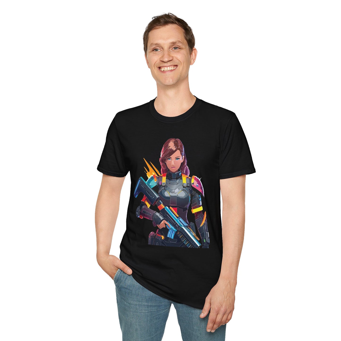 Warrior Shirt, Shirt with Warrior, T Shirt with Warrior, Warriors T Shirt