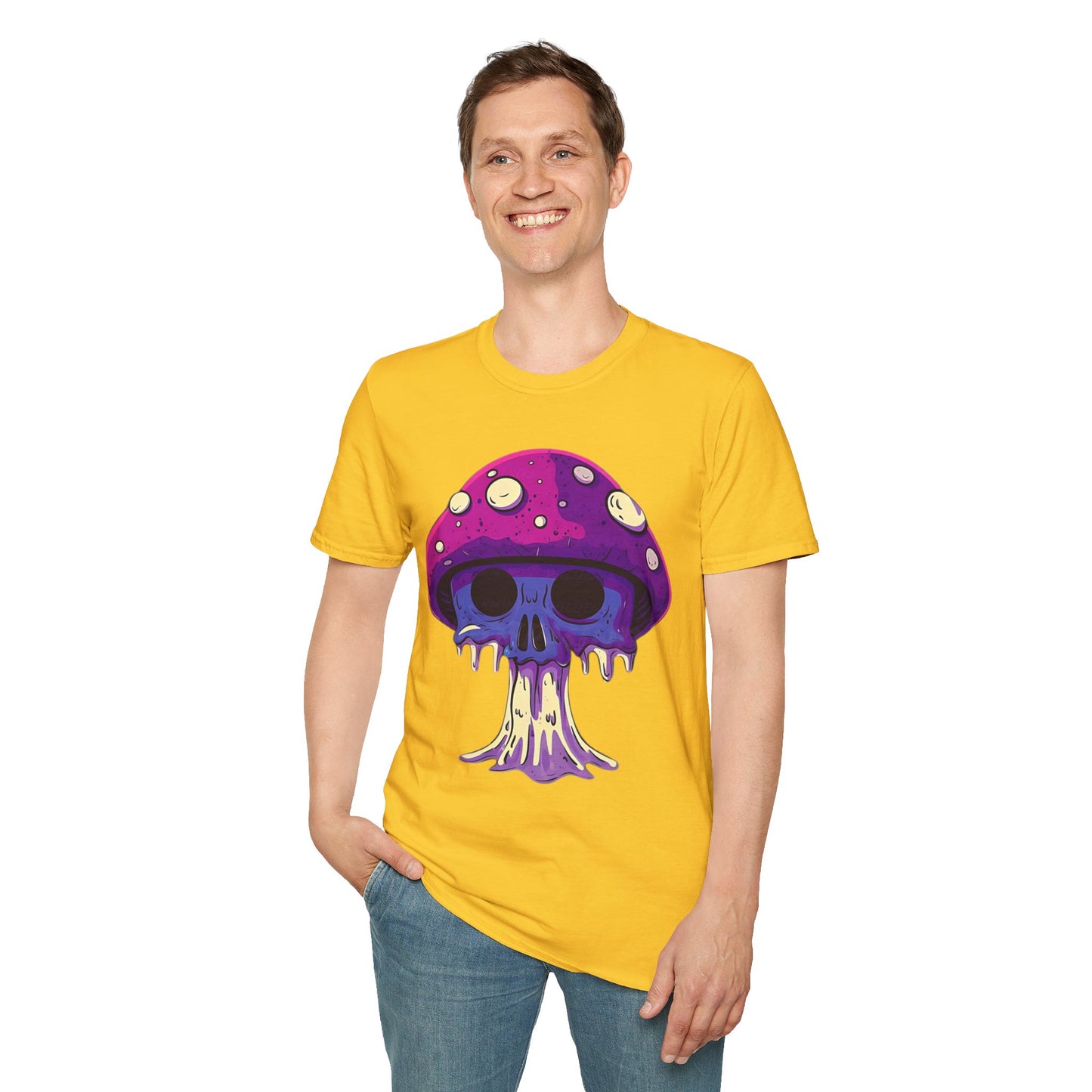 Mashroom Tee Shirt, Mashroom Shirt, Shirt with Funny Mashroom, Shirt with Fungus