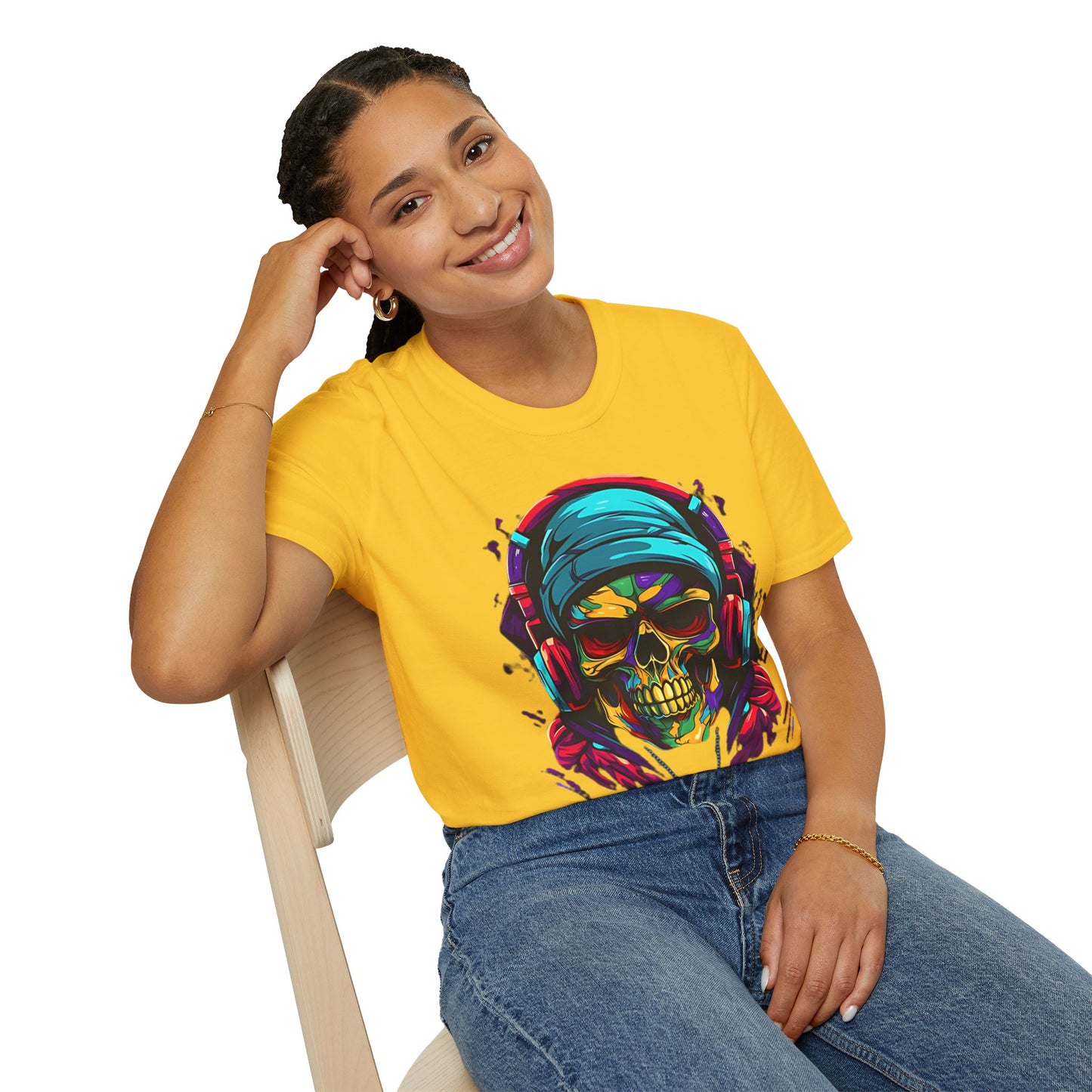 Skull Tee Shirt, Skeleton Shirt, Shirt with Skull, Shirt with Skeleton