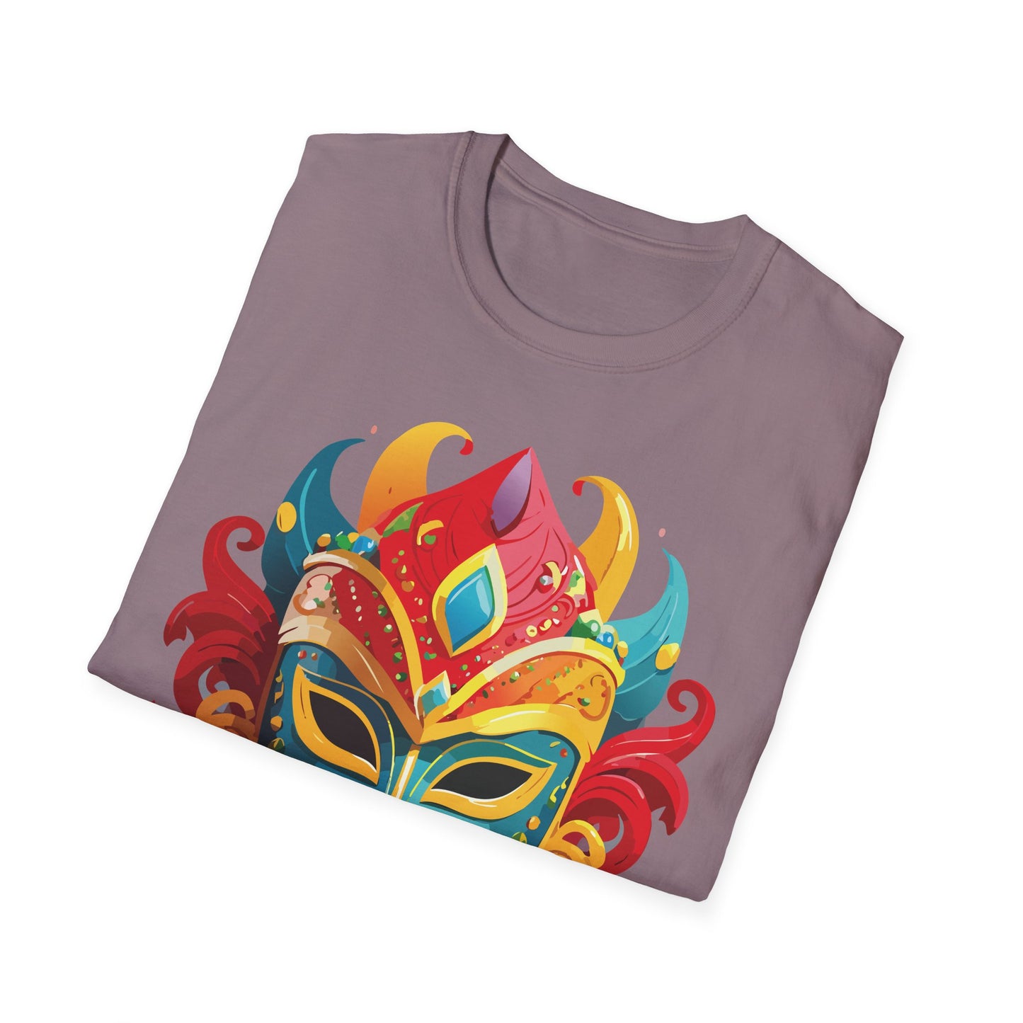 Mask Tee Shirt, Mask Shirt, Shirt with Mask, Masquerade Tees