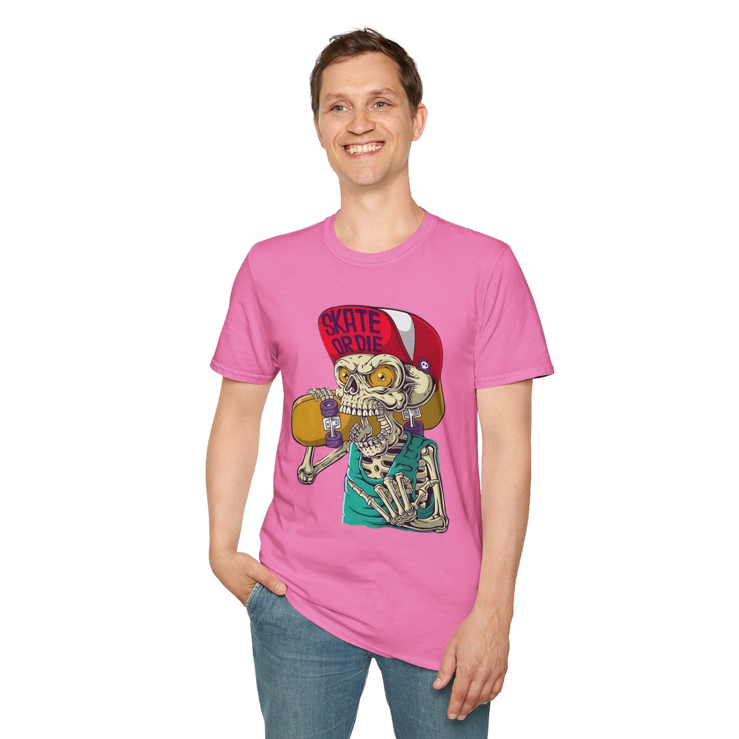 Skull Tee Shirt, Skeleton Shirt, Shirt with Skull, Shirt with Skeleton