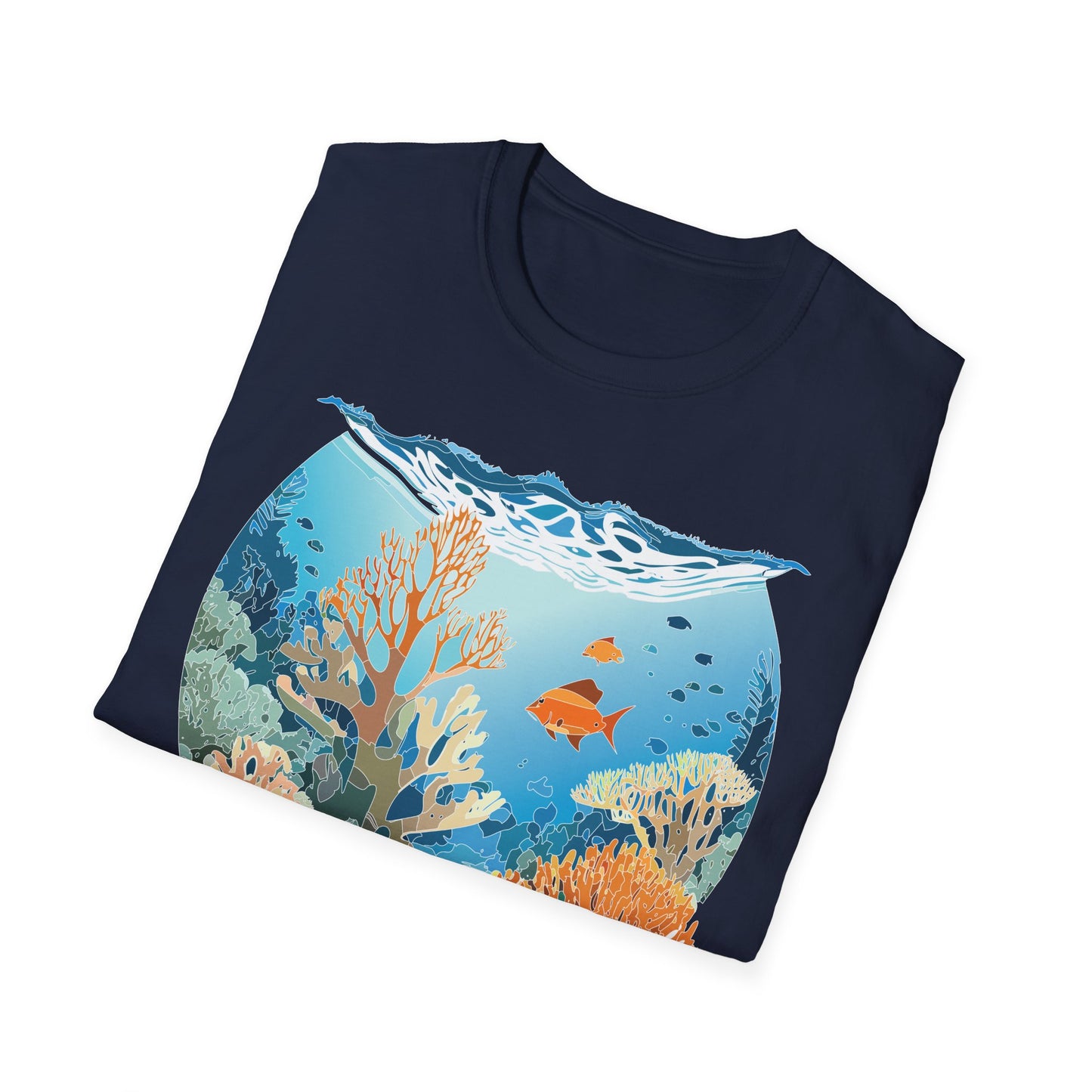 Ocean Tee Shirt, Ocean Shirt, Shirt with Ocean, U boat Tees, Shirt with U-Boat