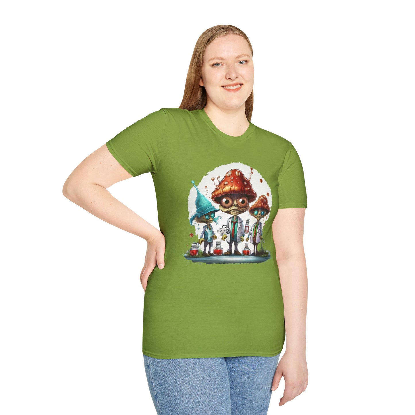 Mashroom Tee Shirt, Mashroom Shirt, Shirt with Funny Mashroom, Shirt with Fungus