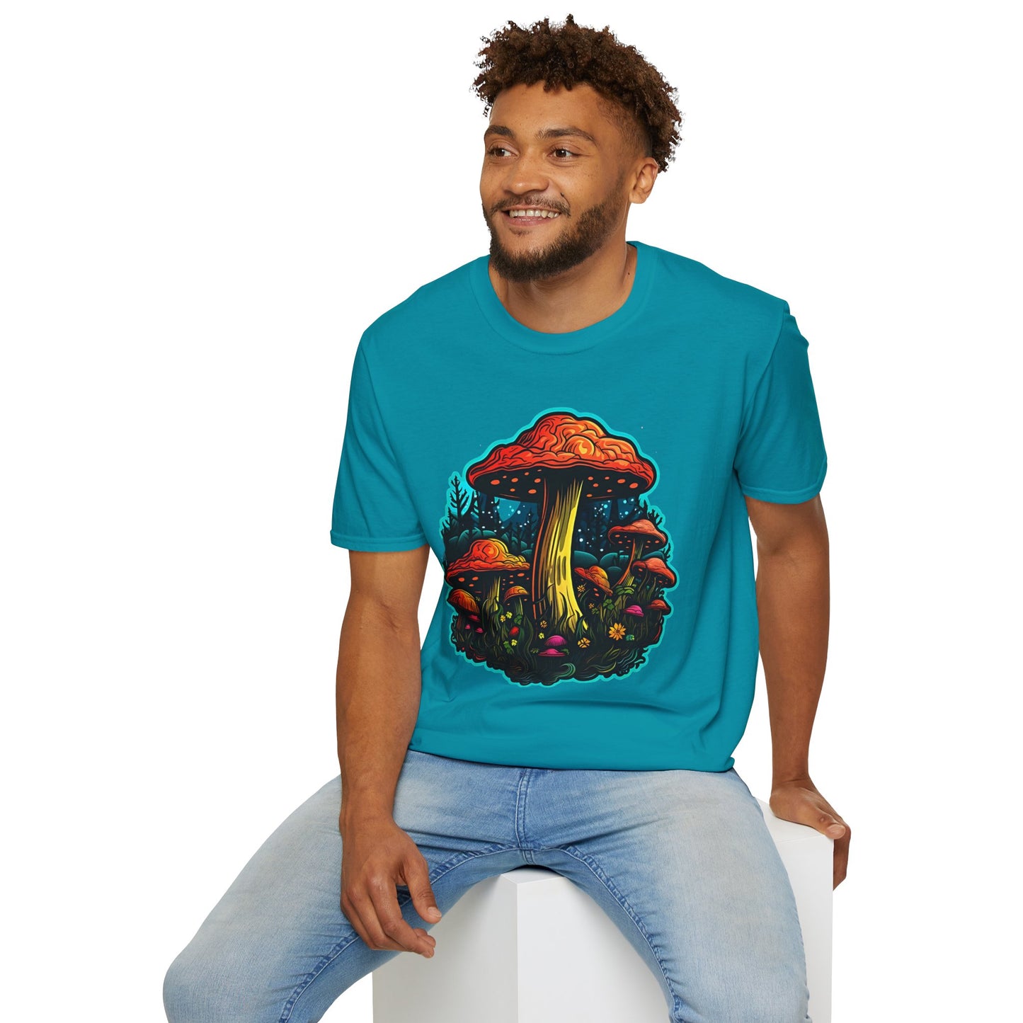 Mashroom Tee Shirt, Mashroom Shirt, Shirt with Funny Mashroom, Shirt with Fungus