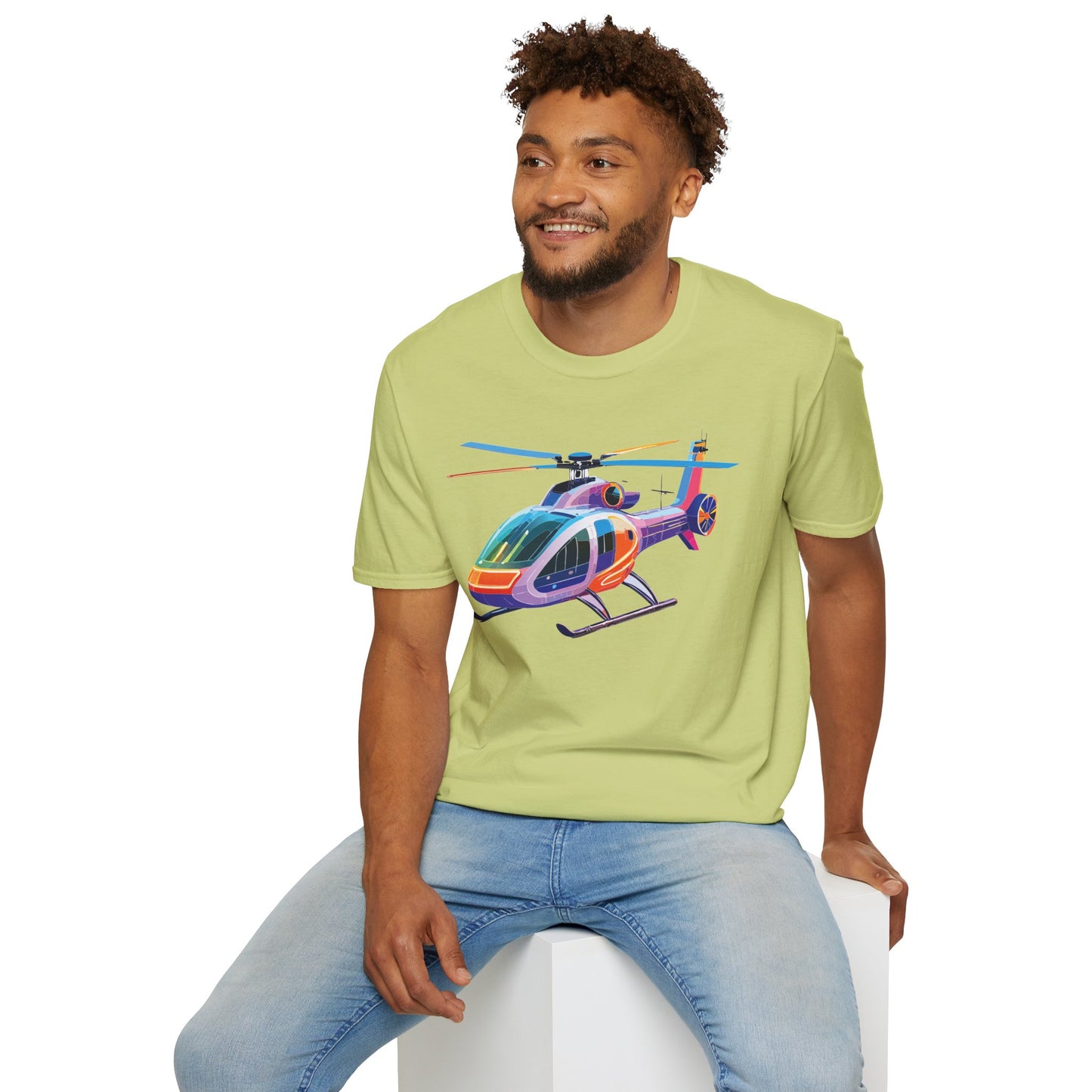Chopper Shirt, Helicopter Shirt, Shirt with Helicopter, T Shirt with Chopper