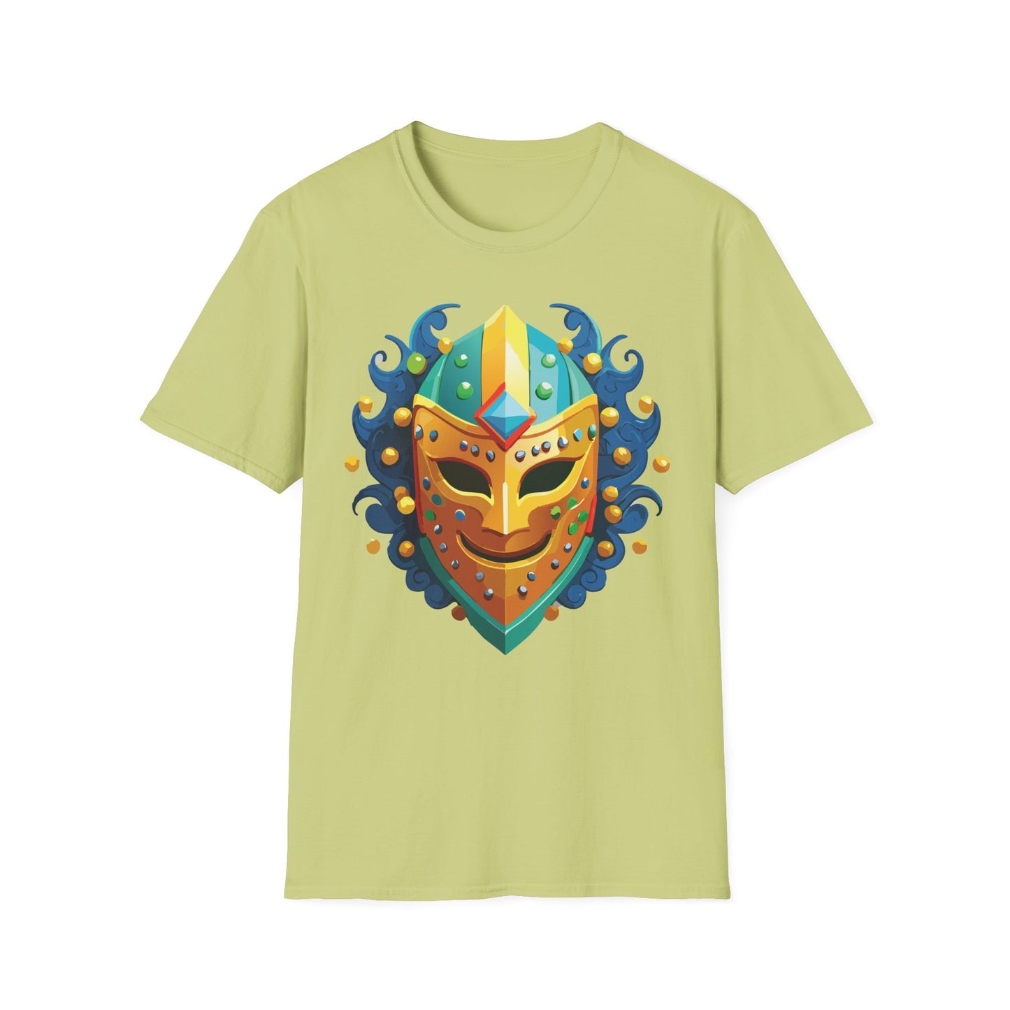 Mask Tee Shirt, Mask Shirt, Shirt with Mask, Masquerade Tees