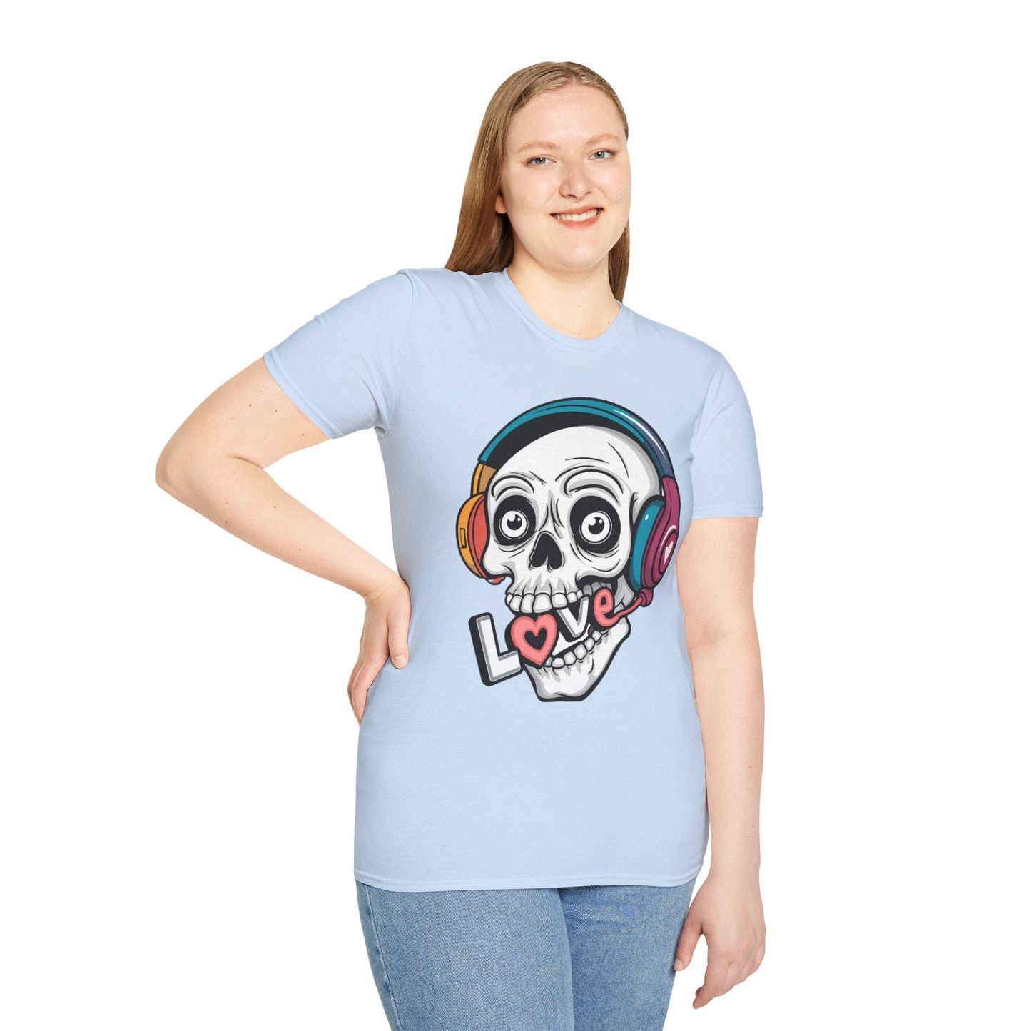 Skull Tee Shirt, Skeleton Shirt, Shirt with Skull, Shirt with Skeleton