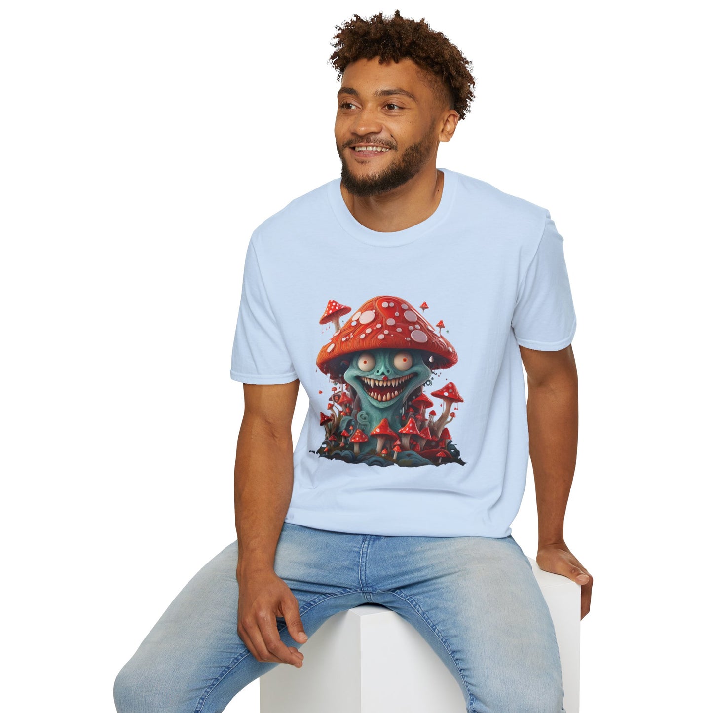 Mashroom Tee Shirt, Mashroom Shirt, Shirt with Funny Mashroom, Shirt with Fungus