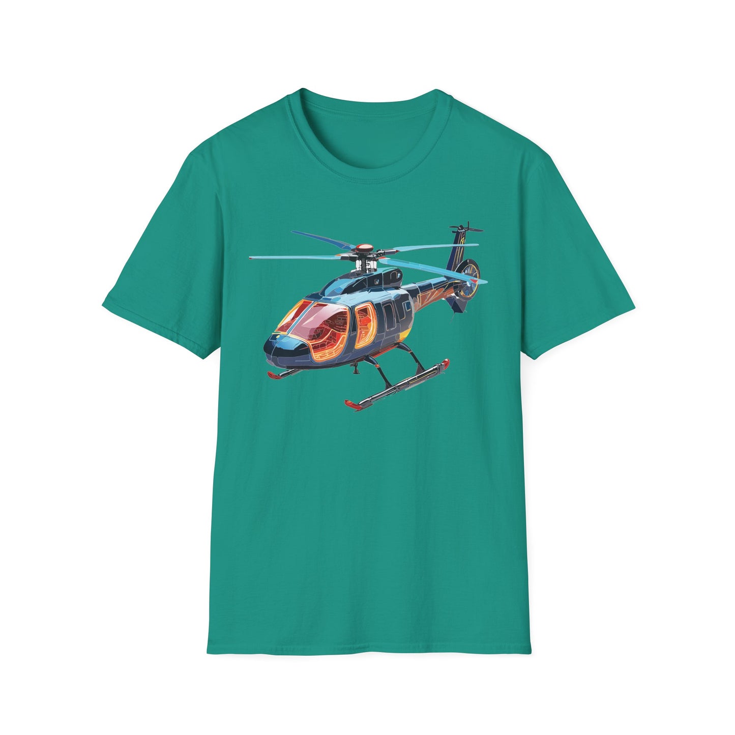 Chopper Shirt, Helicopter Shirt, Shirt with Helicopter, T Shirt with Chopper