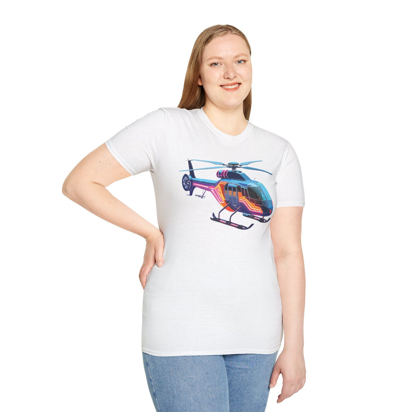 Chopper Shirt, Helicopter Shirt, Shirt with Helicopter, T Shirt with Chopper