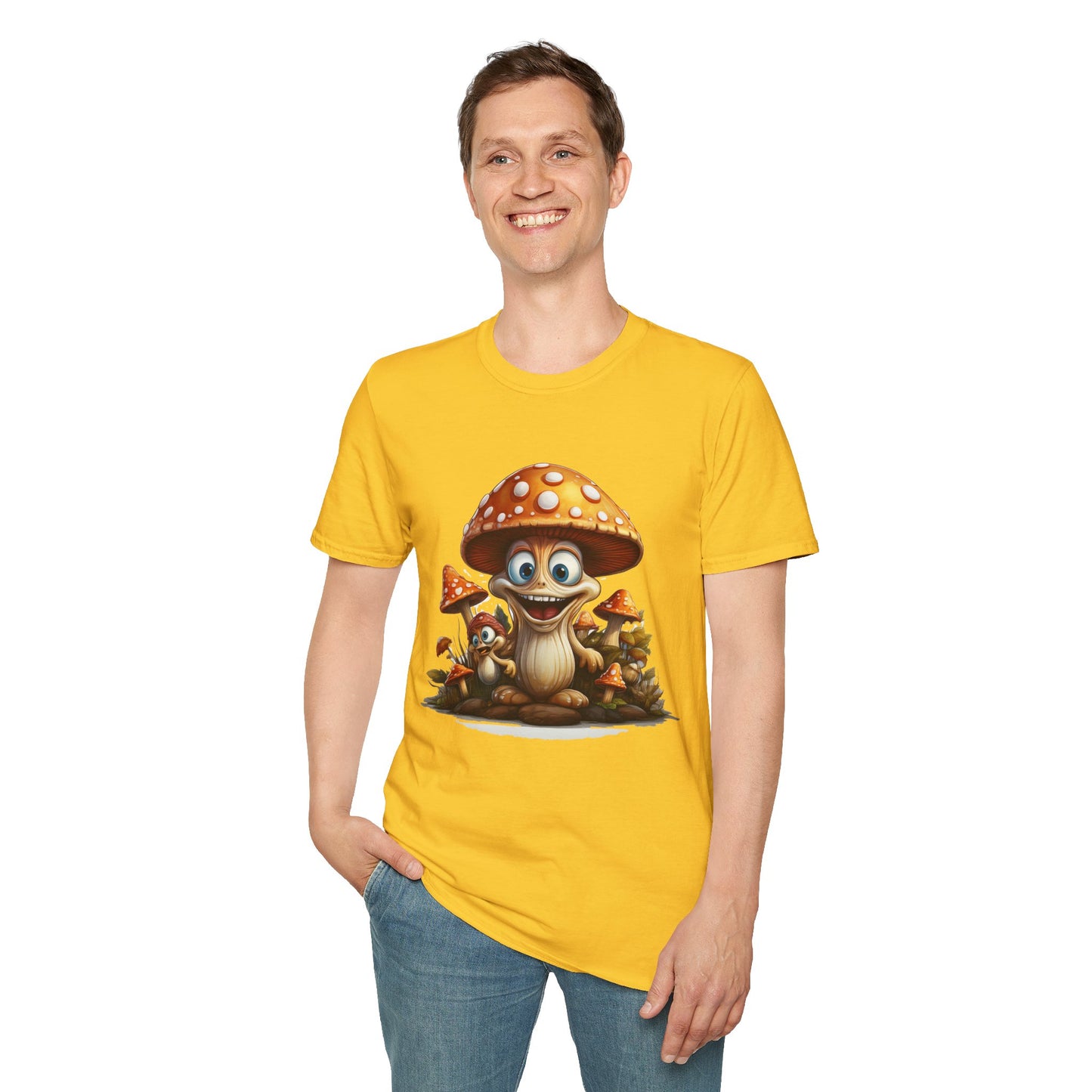 Mashroom Tee Shirt, Mashroom Shirt, Shirt with Funny Mashroom, Shirt with Fungus