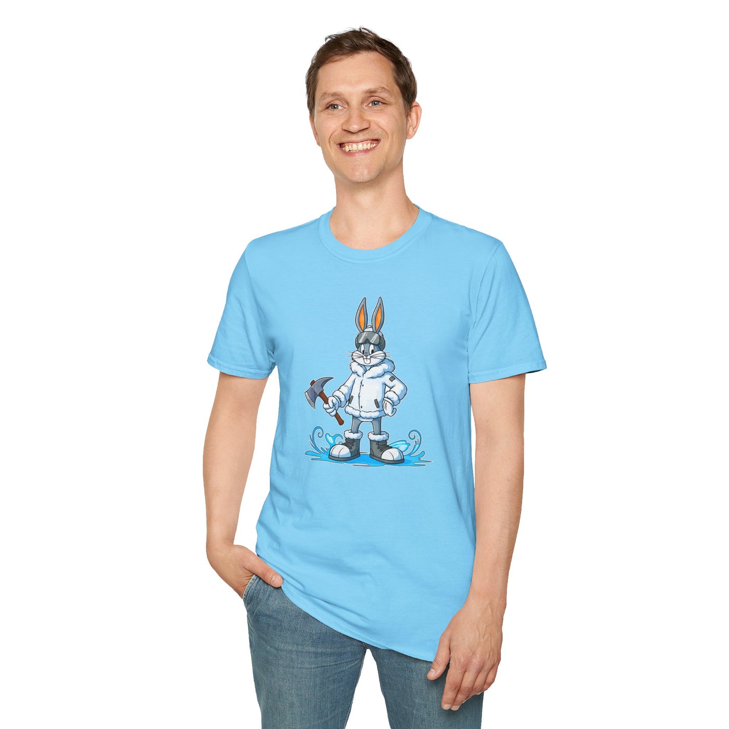 Bugs Bunny Shirt, Bugs Bunny T Shirt, Shirt with Bugs Bunny, T Shirt with Cartoon, Cartoon on T Shirt, Animation Shirt