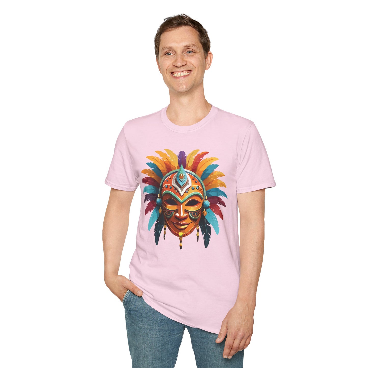 Mask Tee Shirt, Mask Shirt, Shirt with Mask, Masquerade Tees