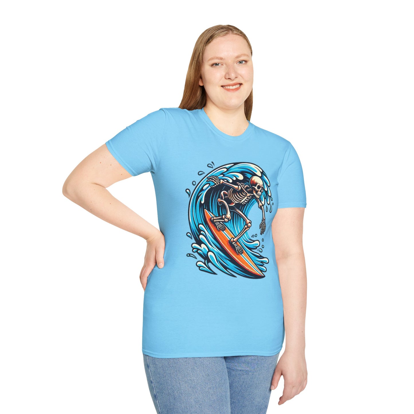 Skull Tee Shirt, Skeleton Shirt, Shirt with Skull, Shirt with Skeleton