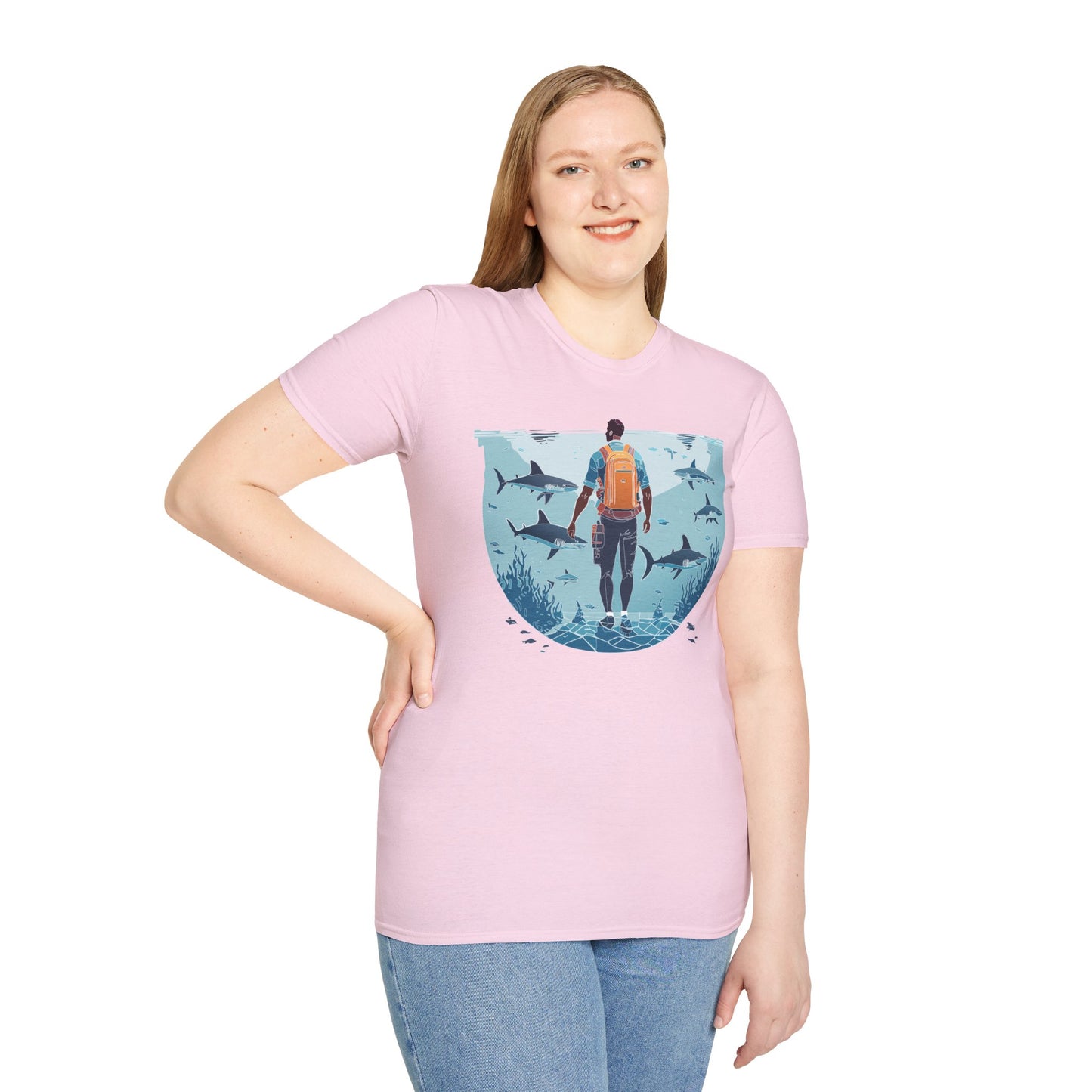 Ocean Tee Shirt, Ocean Shirt, Shirt with Ocean, U boat Tees, Shirt with U-Boat