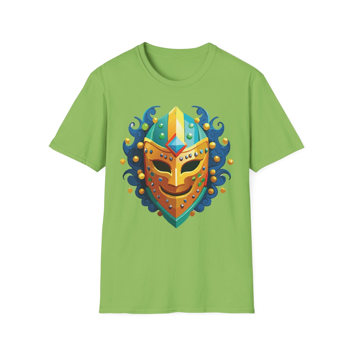 Mask Tee Shirt, Mask Shirt, Shirt with Mask, Masquerade Tees