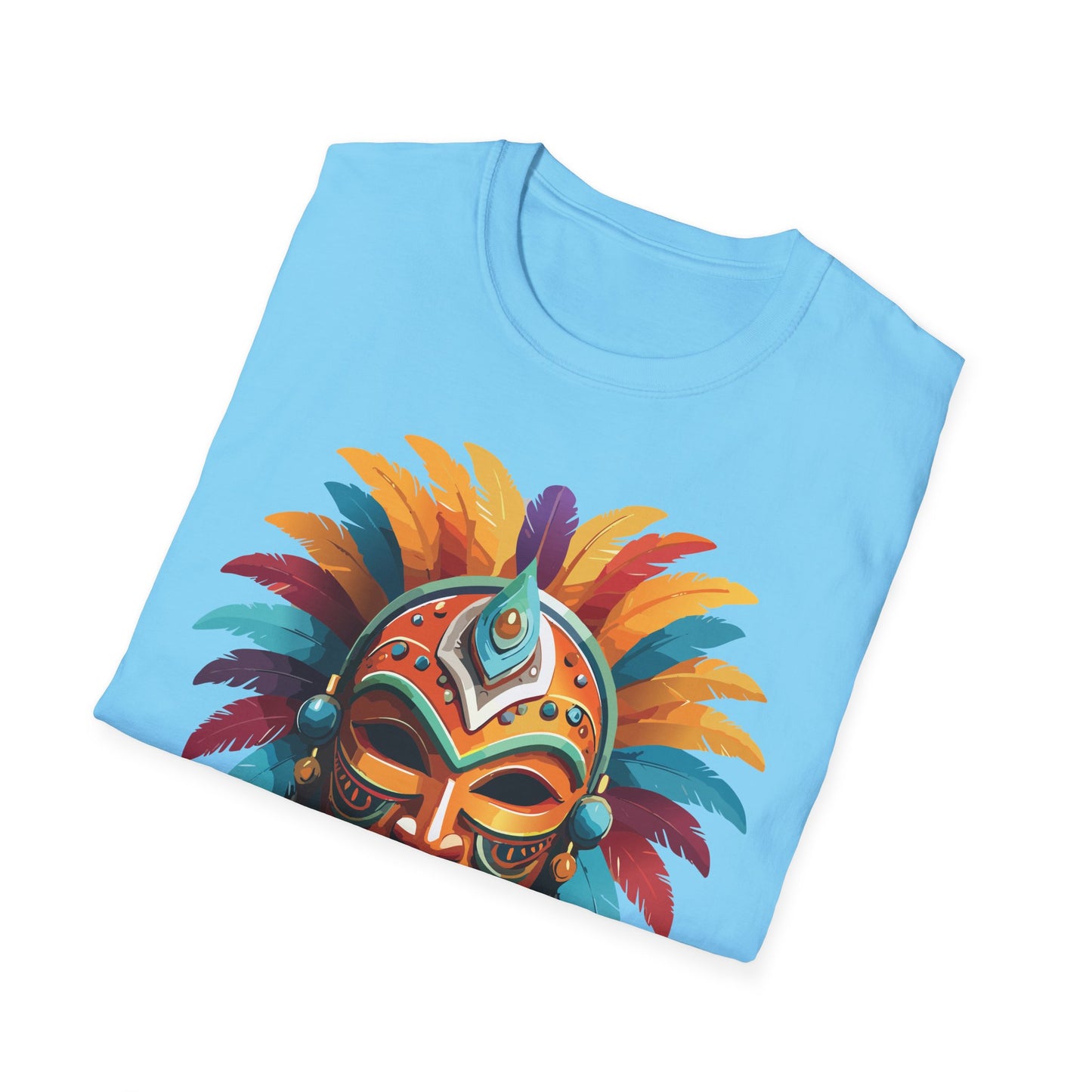 Mask Tee Shirt, Mask Shirt, Shirt with Mask, Masquerade Tees