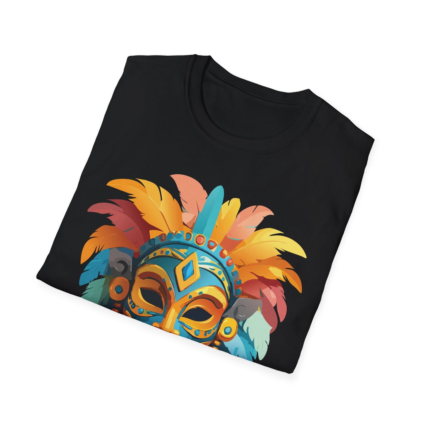 Mask Tee Shirt, Mask Shirt, Shirt with Mask, Masquerade Tees