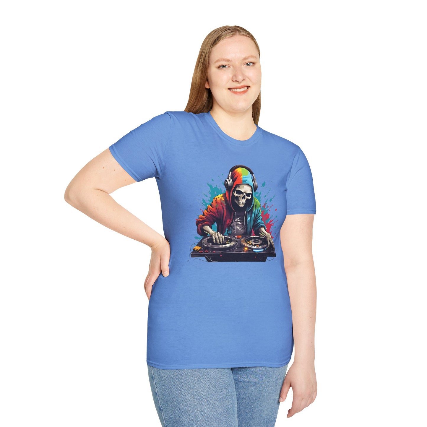 Skull Tee Shirt, Skeleton Shirt, Shirt with Skull, Shirt with Skeleton