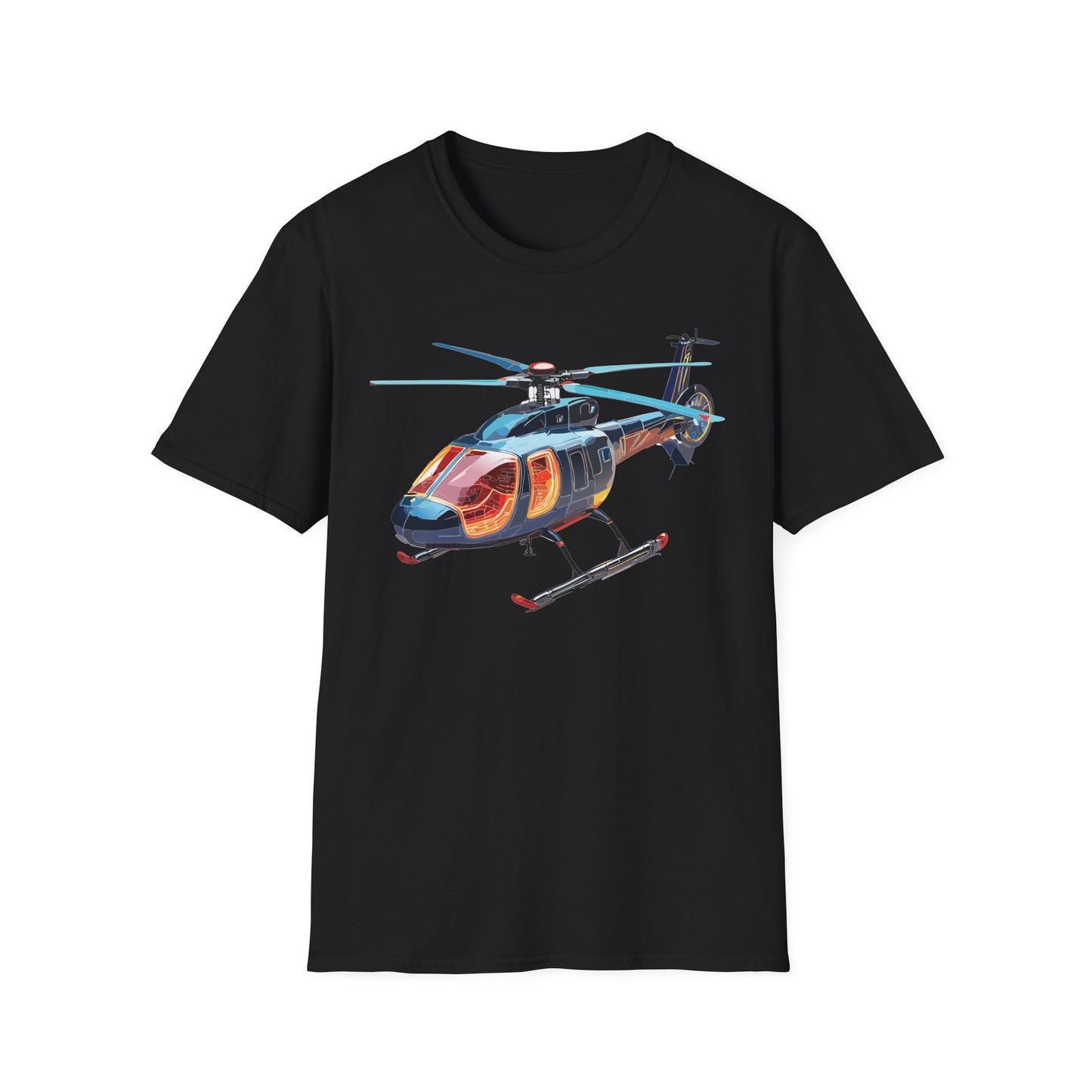 Chopper Shirt, Helicopter Shirt, Shirt with Helicopter, T Shirt with Chopper