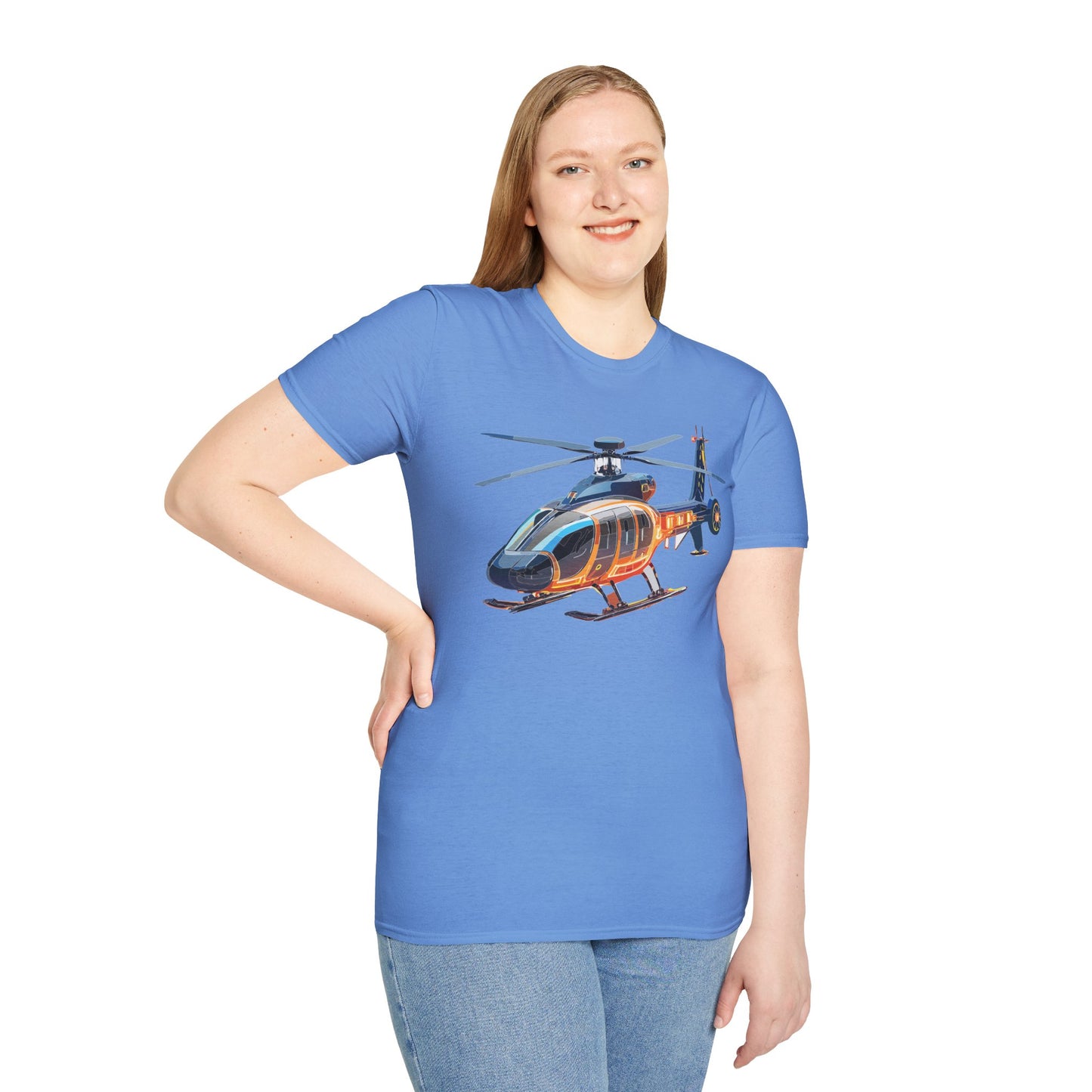 Chopper Shirt, Helicopter Shirt, Shirt with Helicopter, T Shirt with Chopper