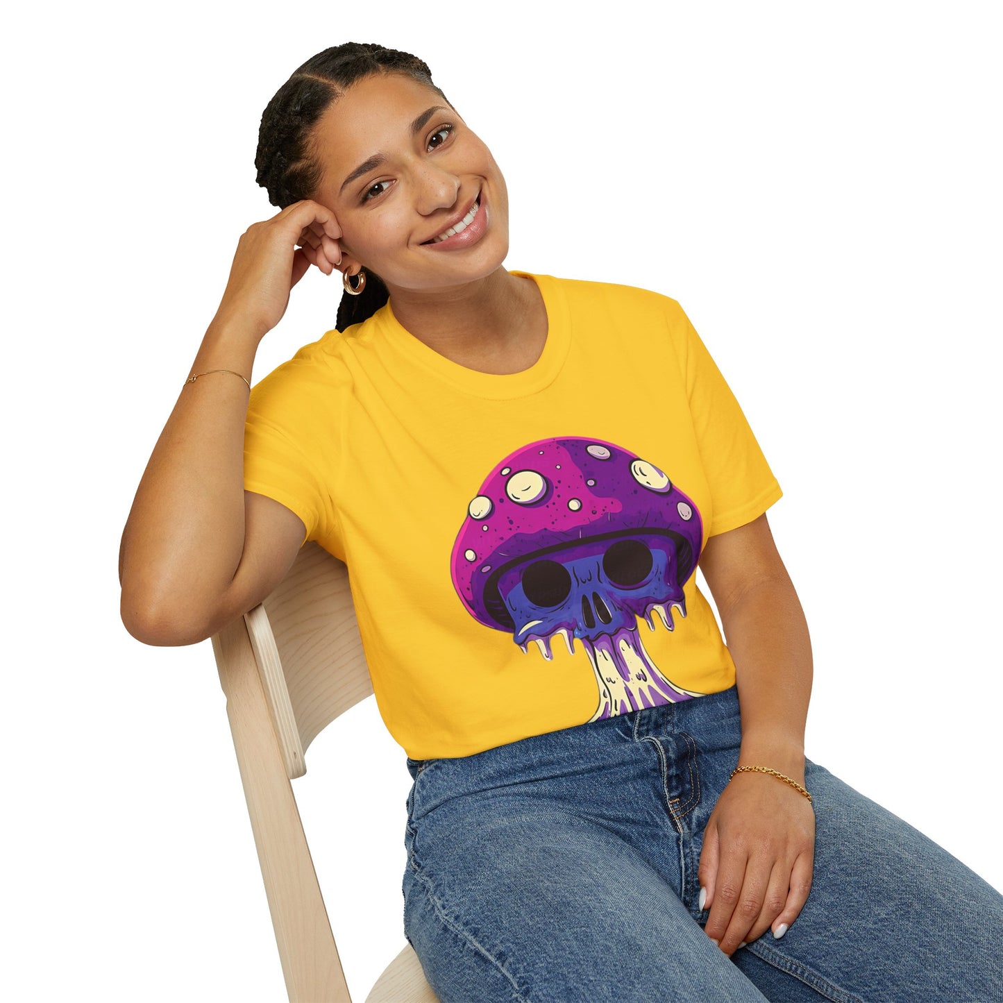 Mashroom Tee Shirt, Mashroom Shirt, Shirt with Funny Mashroom, Shirt with Fungus