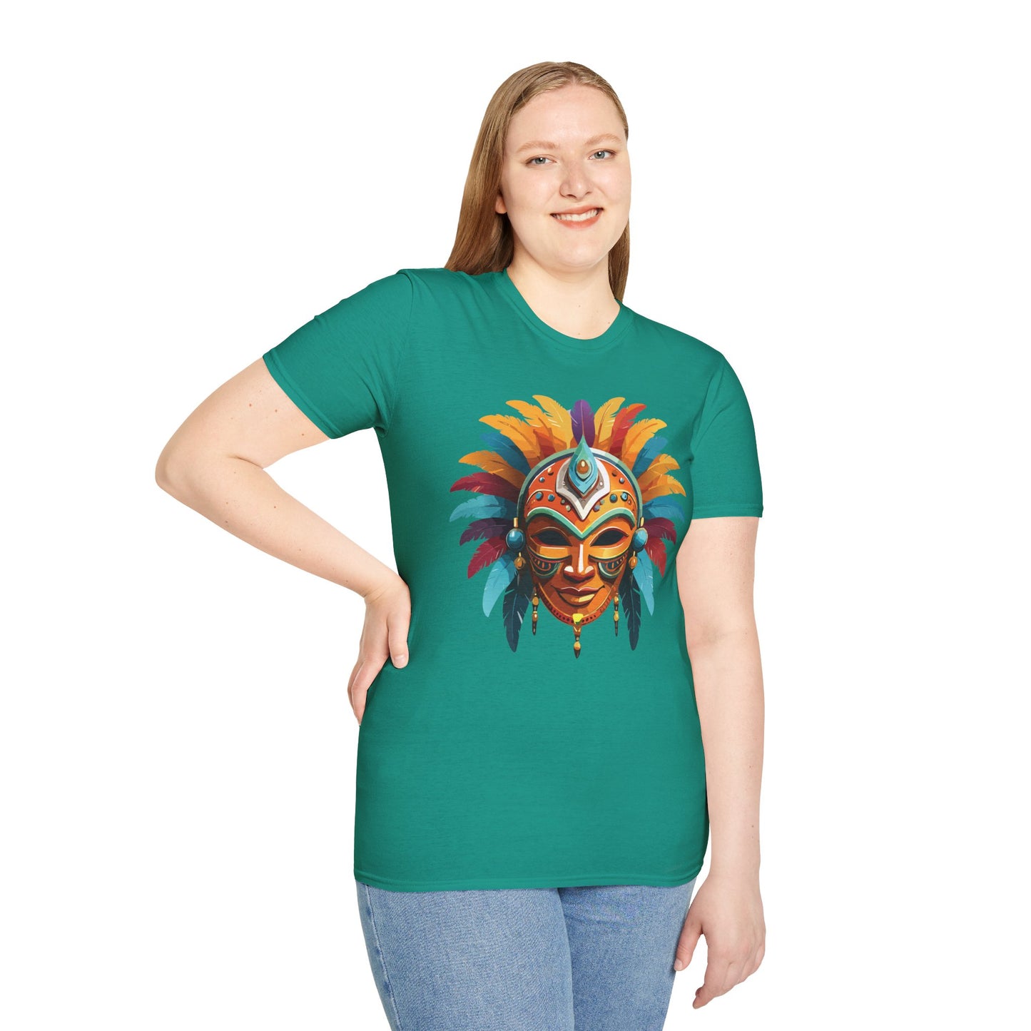 Mask Tee Shirt, Mask Shirt, Shirt with Mask, Masquerade Tees