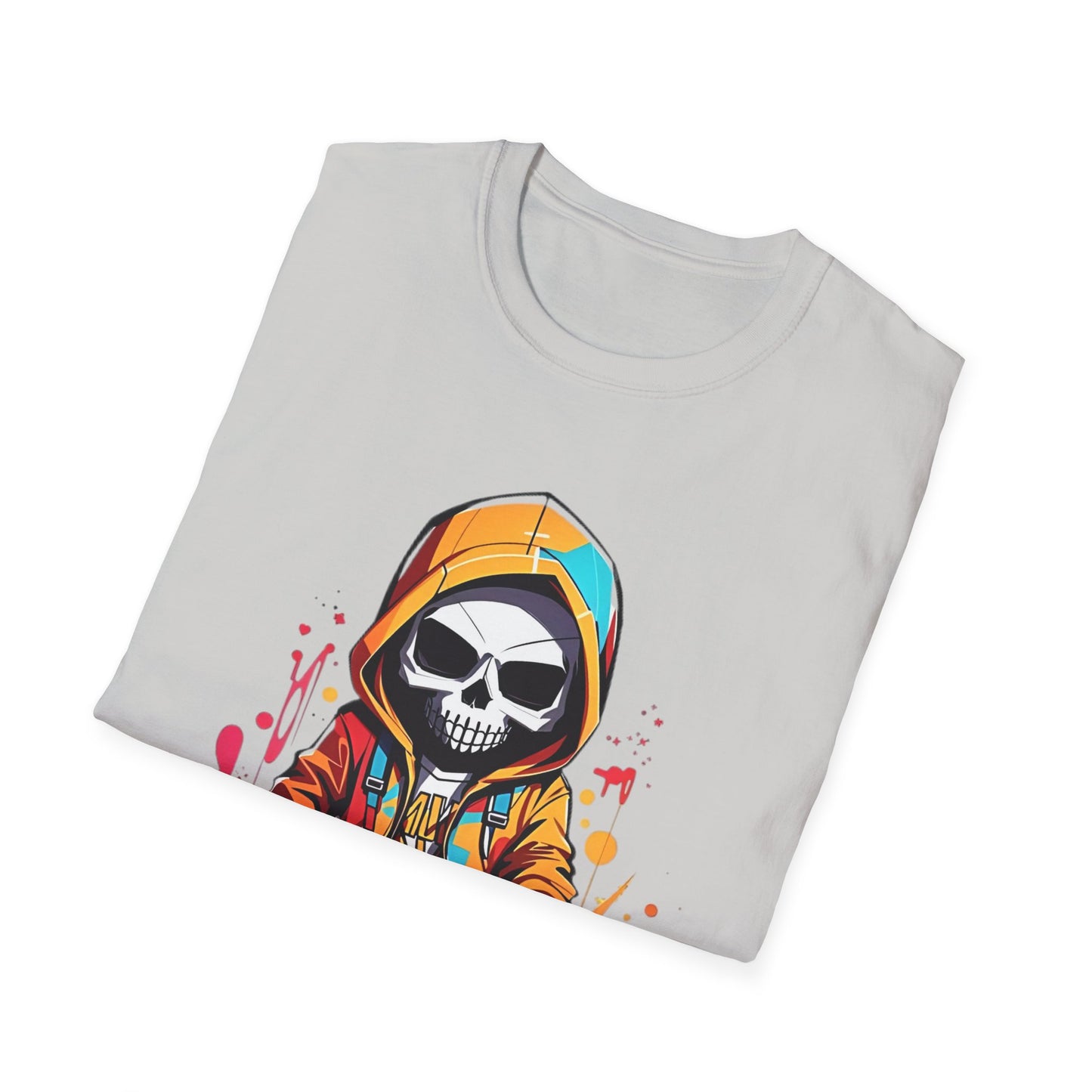 Skull Tee Shirt, Skeleton Shirt, Shirt with Skull, Shirt with Skeleton