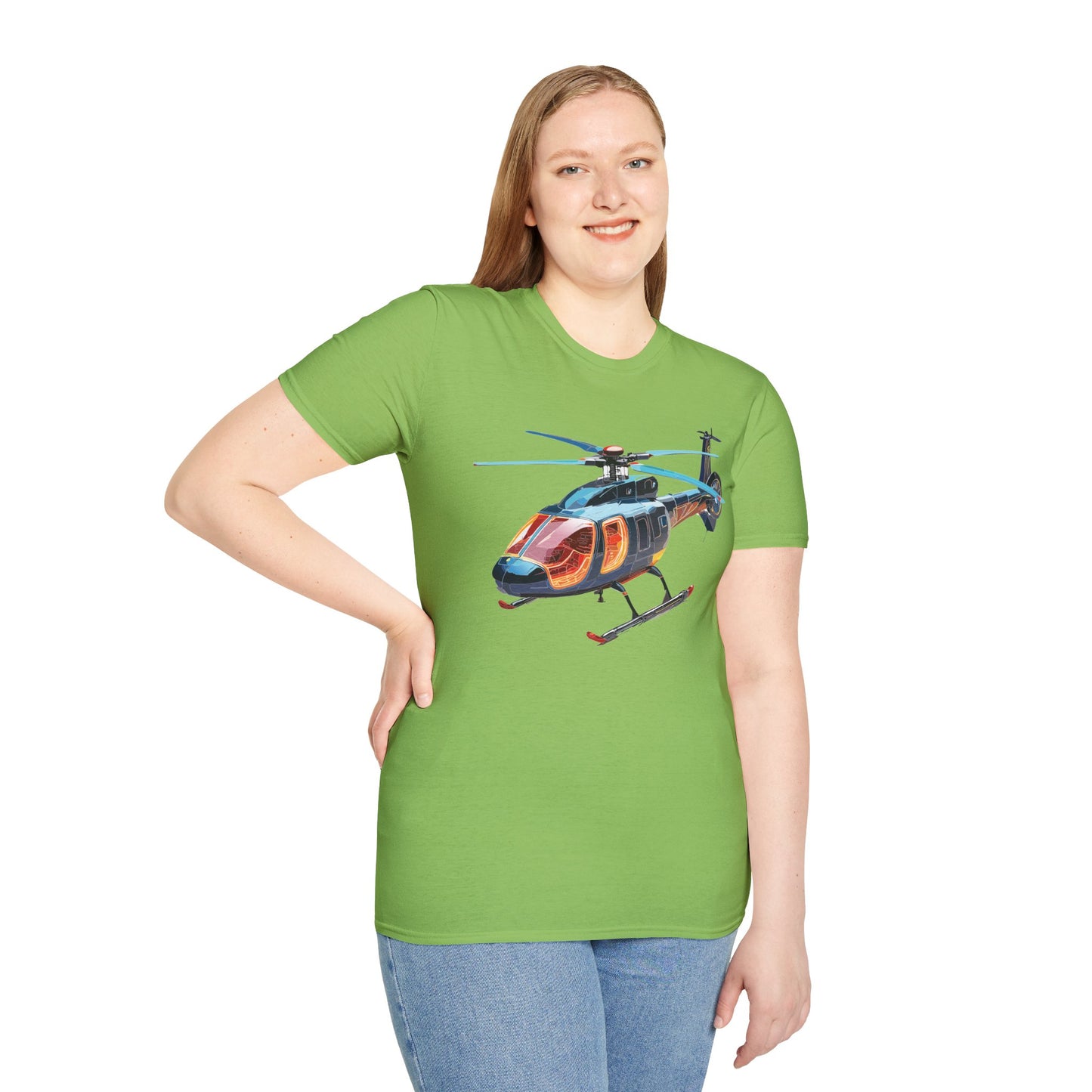 Chopper Shirt, Helicopter Shirt, Shirt with Helicopter, T Shirt with Chopper
