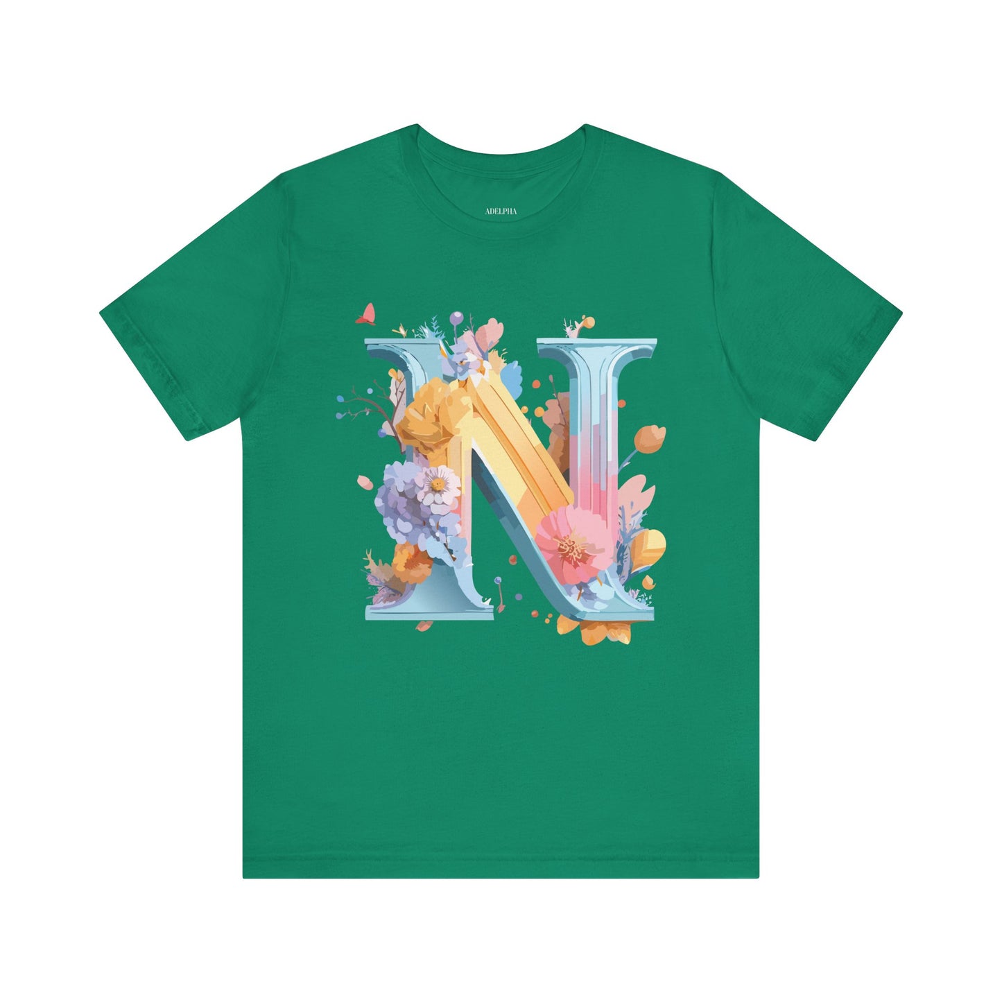 Letter Shirt, Letter N Shirt
