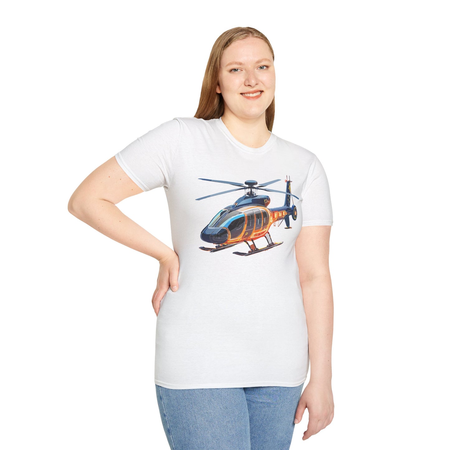 Chopper Shirt, Helicopter Shirt, Shirt with Helicopter, T Shirt with Chopper