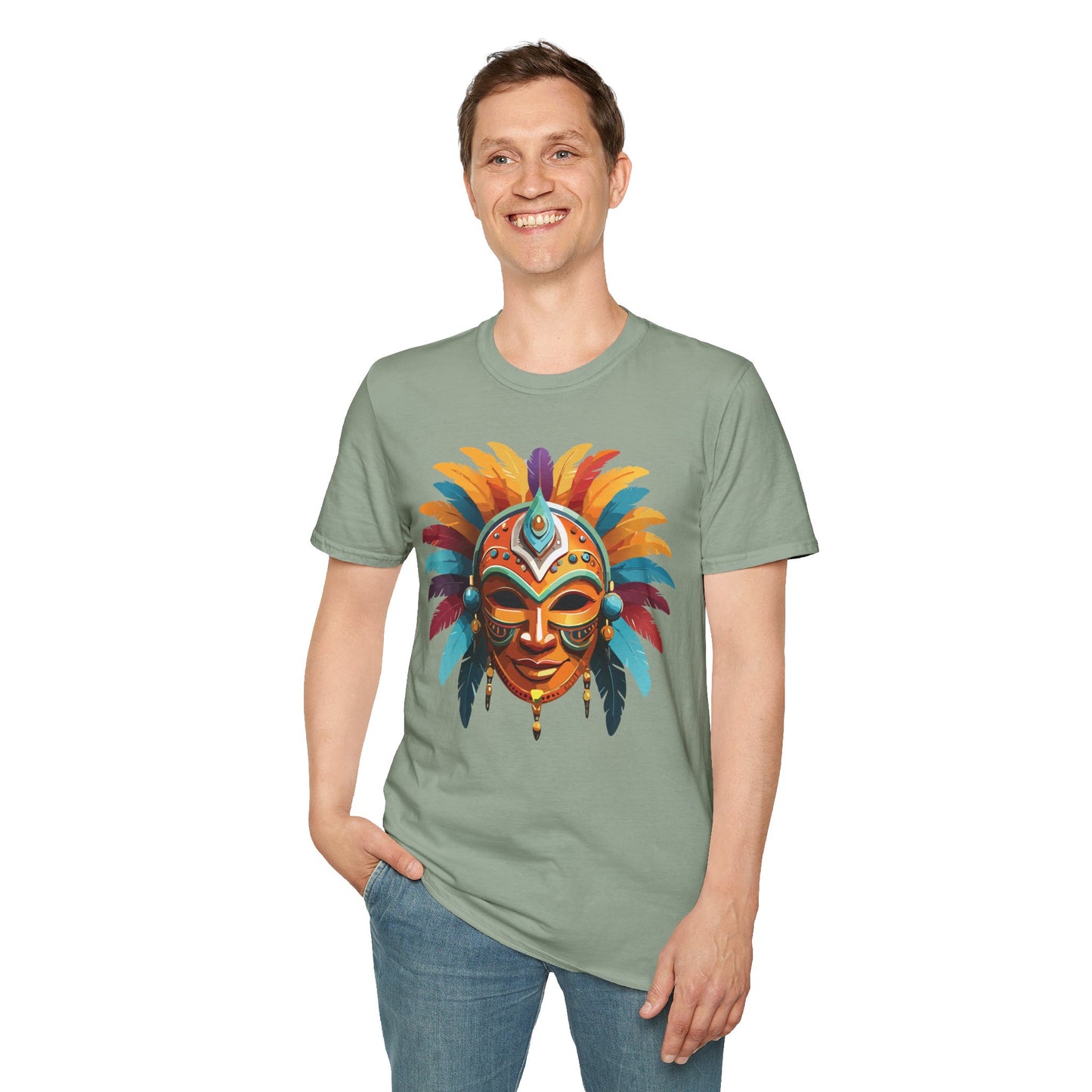 Mask Tee Shirt, Mask Shirt, Shirt with Mask, Masquerade Tees