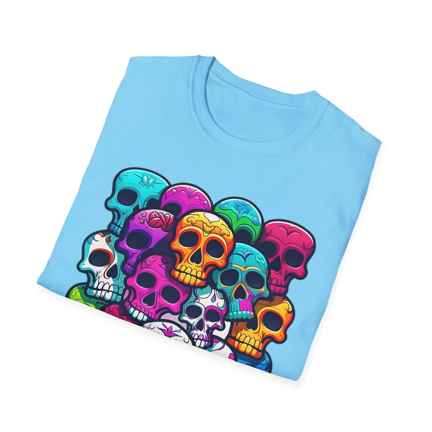 Skull Tee Shirt, Skeleton Shirt, Shirt with Skull, Shirt with Skeleton