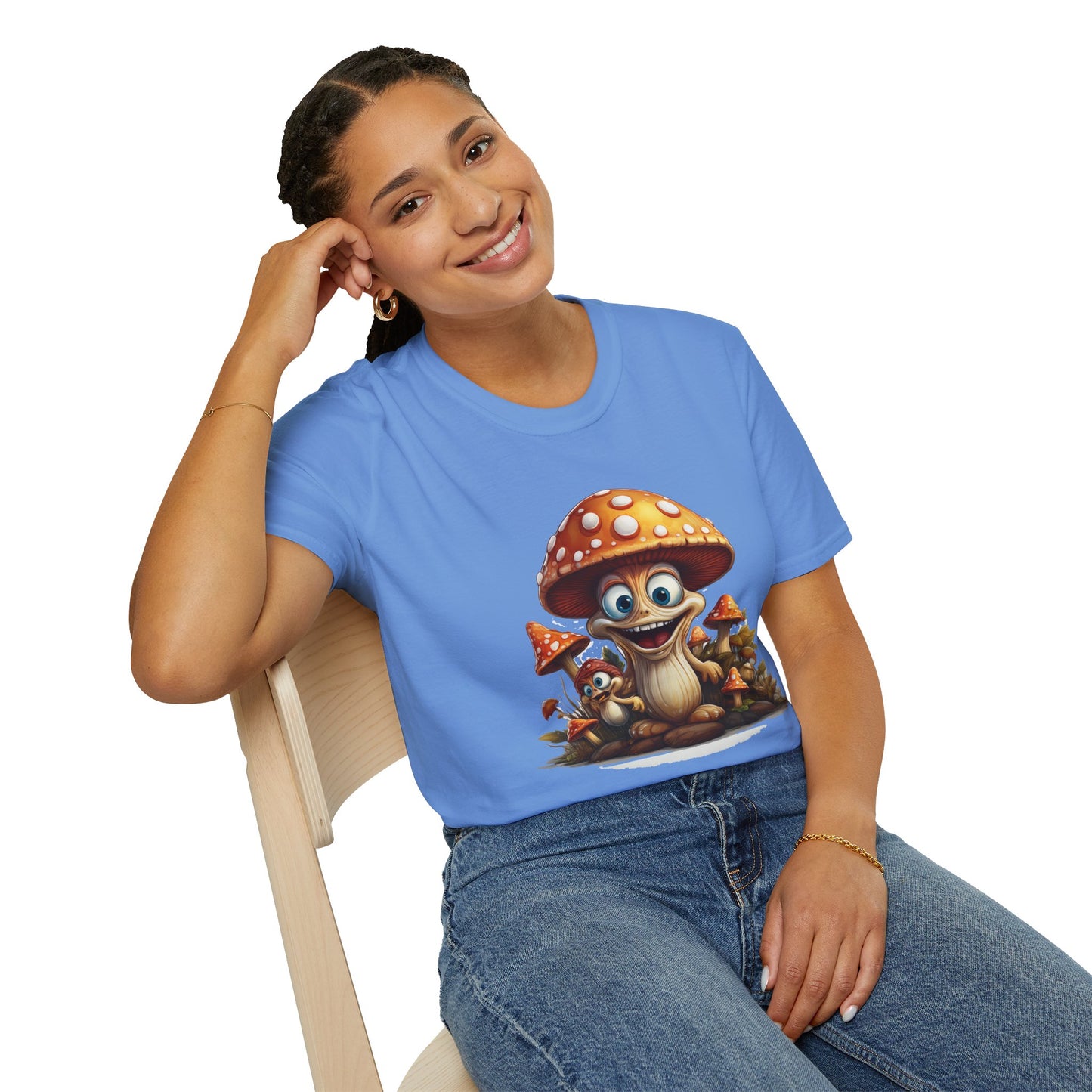 Mashroom Tee Shirt, Mashroom Shirt, Shirt with Funny Mashroom, Shirt with Fungus