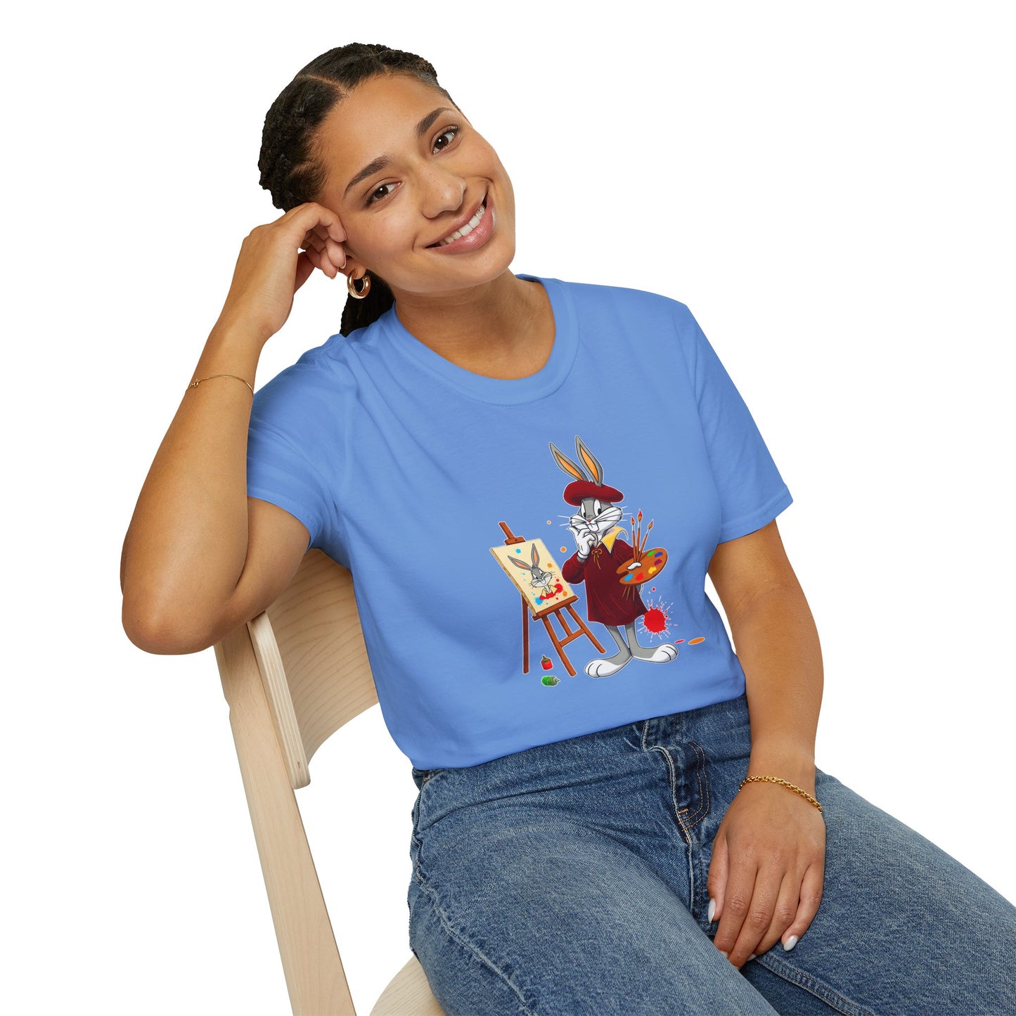 Bugs Bunny Shirt, Bugs Bunny T Shirt, Shirt with Bugs Bunny, T Shirt with Cartoon, Cartoon on T Shirt, Animation Shirt